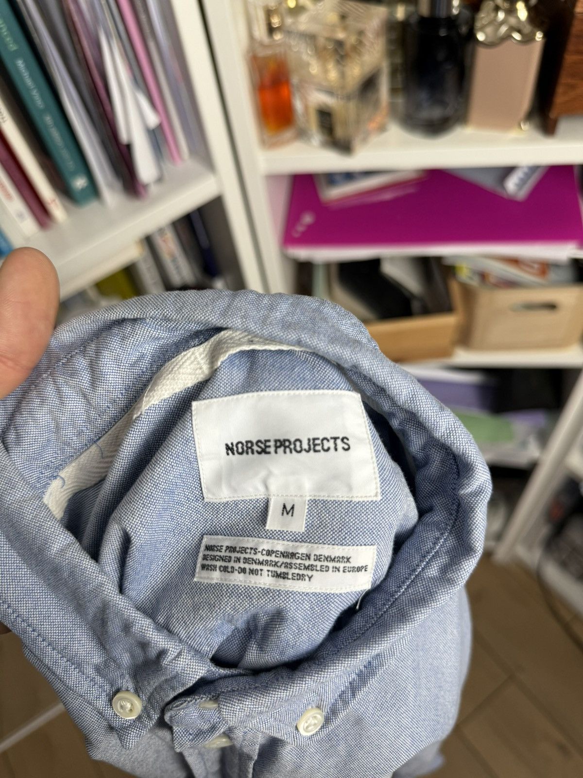 Designer × Norse Projects Norse Projects basic Oxford longsleeve shirt M luxury acne Size US M / EU 48-50 / 2 - 4 Thumbnail