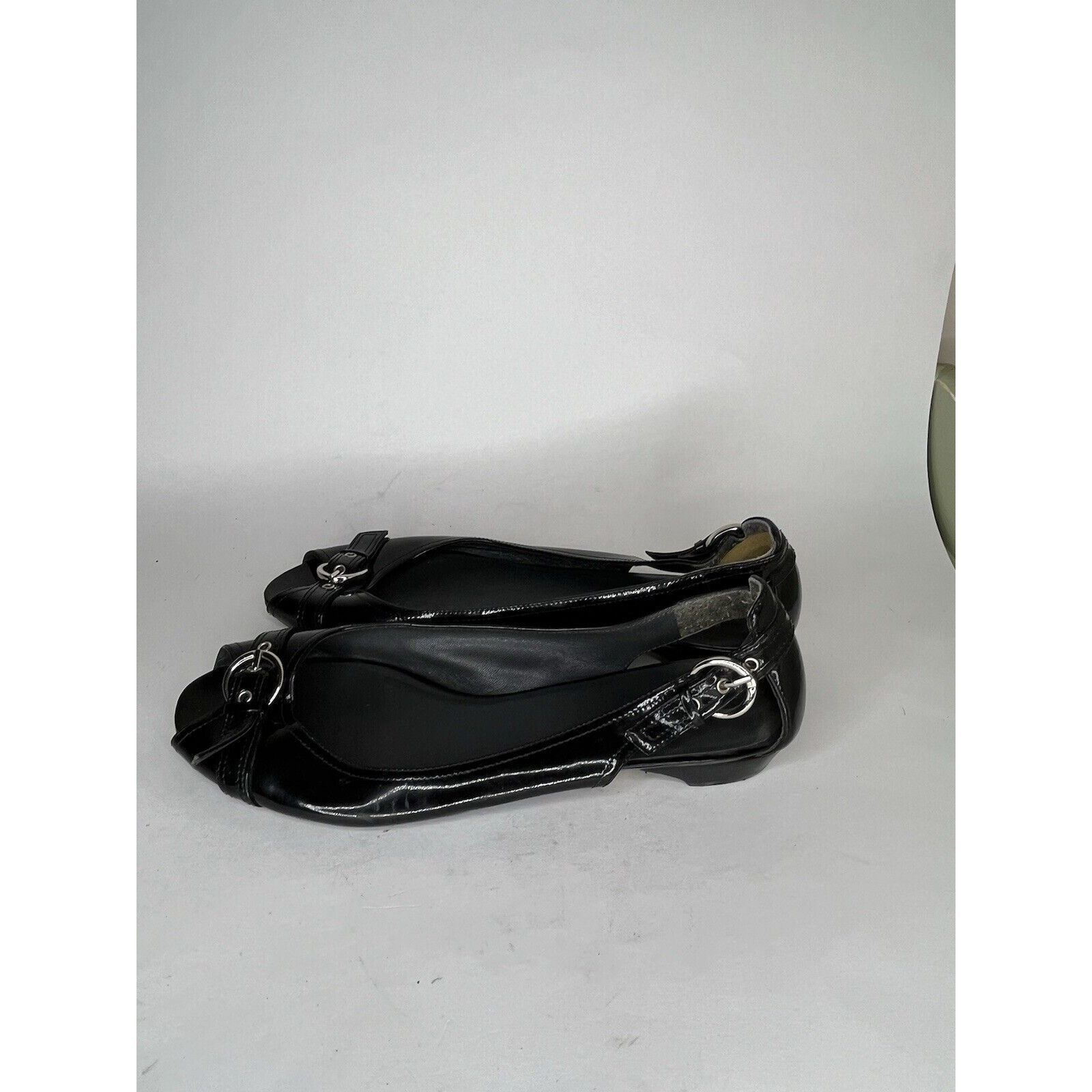 Stuart Weitzman stuart weitzman Shoes Slip Ons Women Size 9M Black Leather Size US 9 / IT 39 - 5 Thumbnail