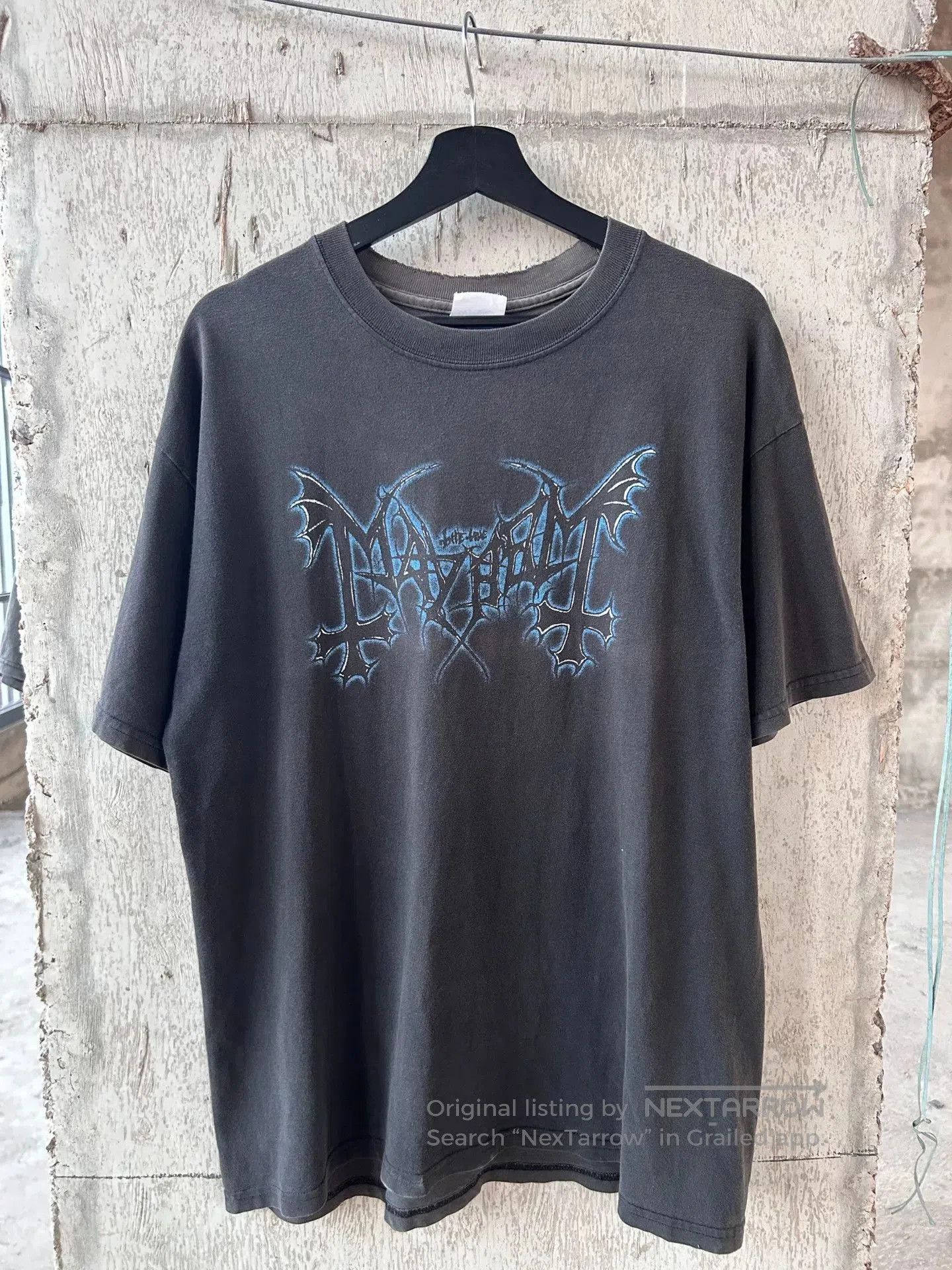 Vintage Mayhem Black Metal Vintage Band Tee. Size US M / EU 48-50 / 2 - 2 Thumbnail