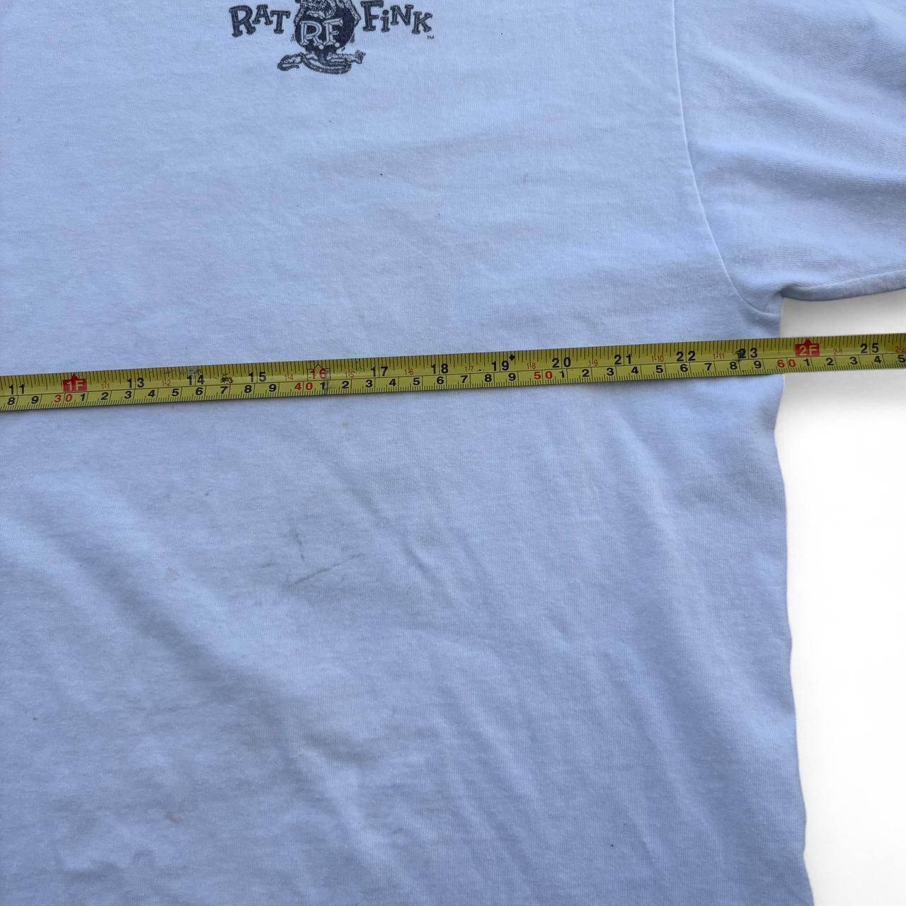 Other Rat Fink XL Men’s T-Shirt White Cotton Short Sleeve Tee Size US XL / EU 56 / 4 - 3 Thumbnail