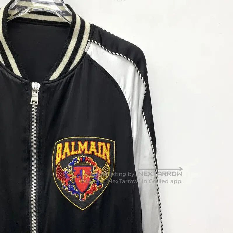 Other Balmain Men's Black Nylon Outerwear Jacket . Size US L / EU 52-54 / 3 - 3 Thumbnail