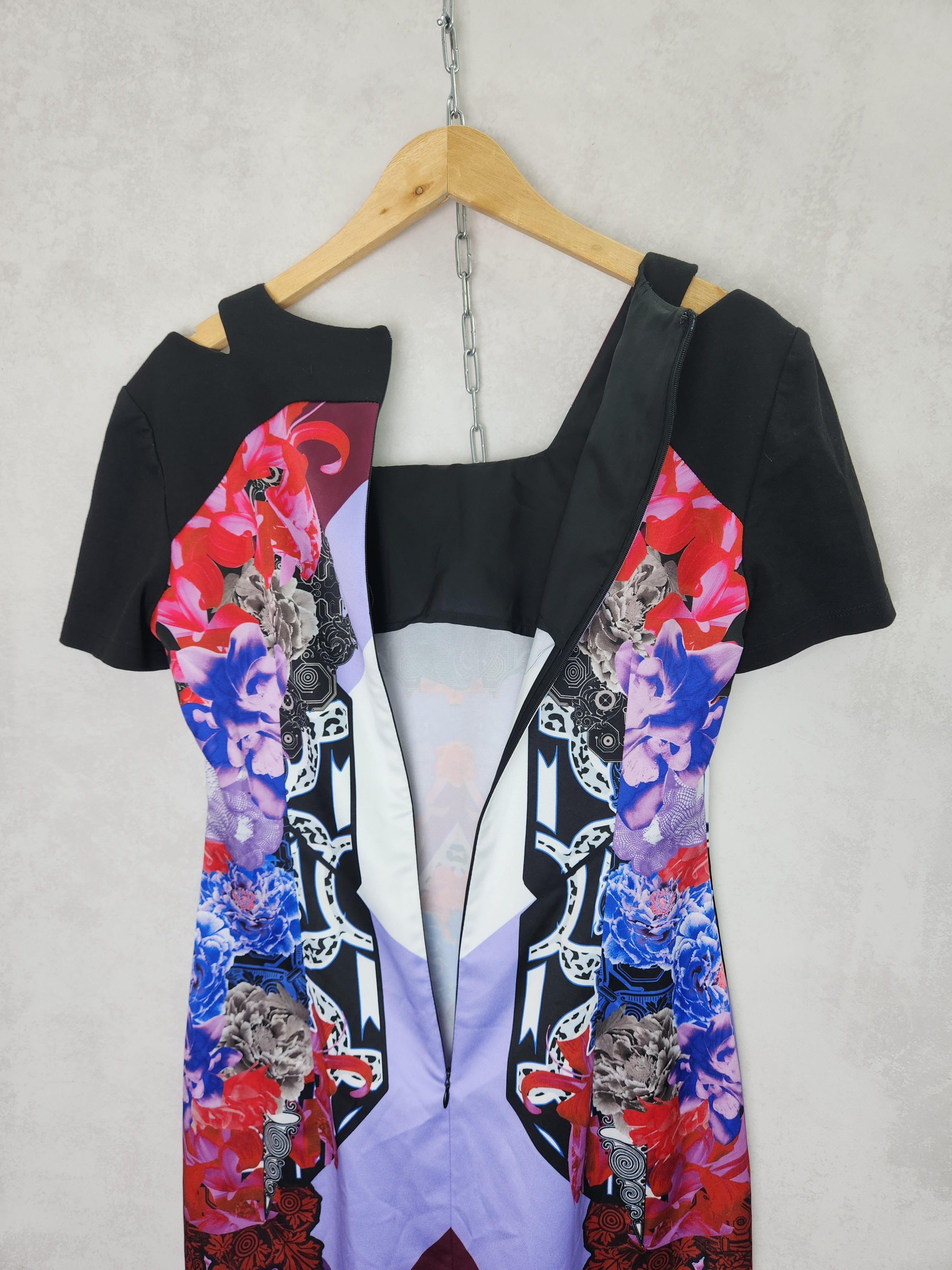 Versace Versace jeans colorfull floral A-line dress Size M / US 6-8 / IT 42-44 - 10 Thumbnail