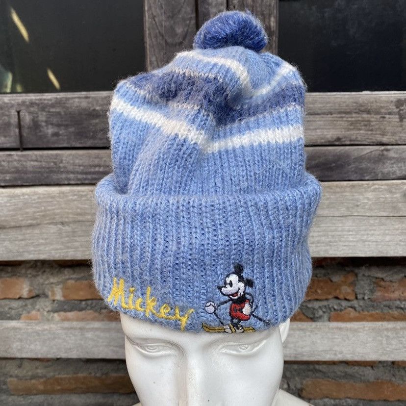 Mickey Mouse × Vintage Mickey Mouse unique beanie hat Size ONE SIZE - 2 Thumbnail