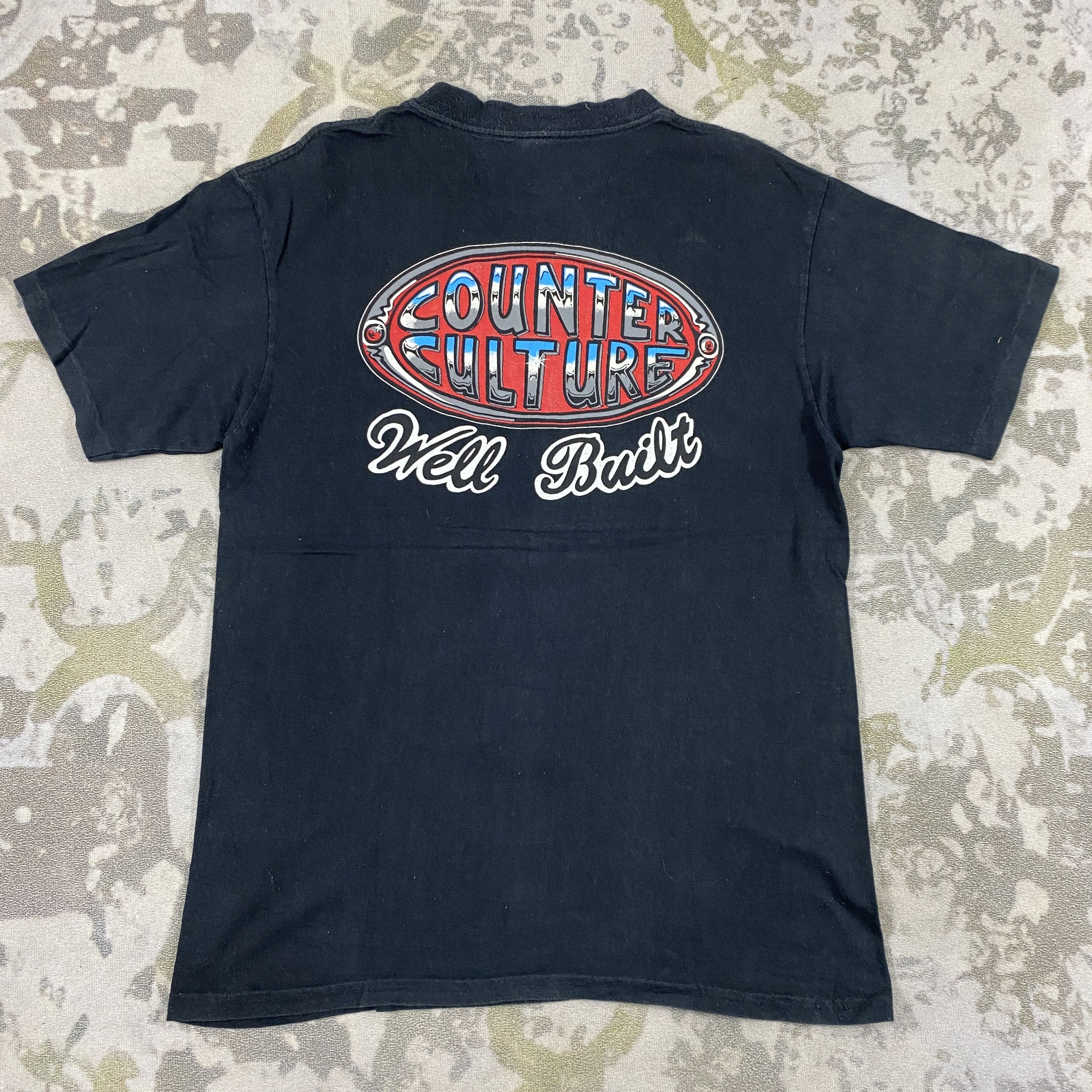 Santa Cruz Skateboards Vintage Counter Culture Skate Medium T Shirt -B024 Size US M / EU 48-50 / 2 - 1 Thumbnail
