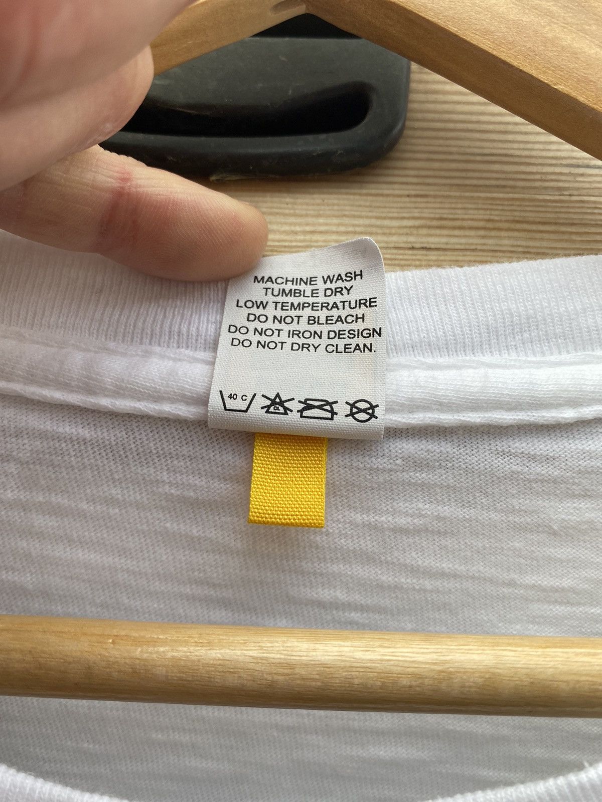 Velva Sheen × Vintage Velva Sheen White Slub Tee – Made in USA – Size L Size US L / EU 52-54 / 3 - 4 Thumbnail