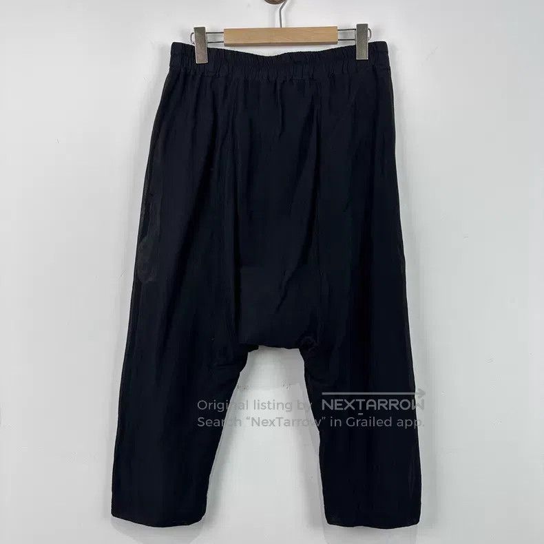 Rick Owens Rick Owens Mainline low-crotch silk slacks pants Size US 38 / EU 54 - 2 Thumbnail