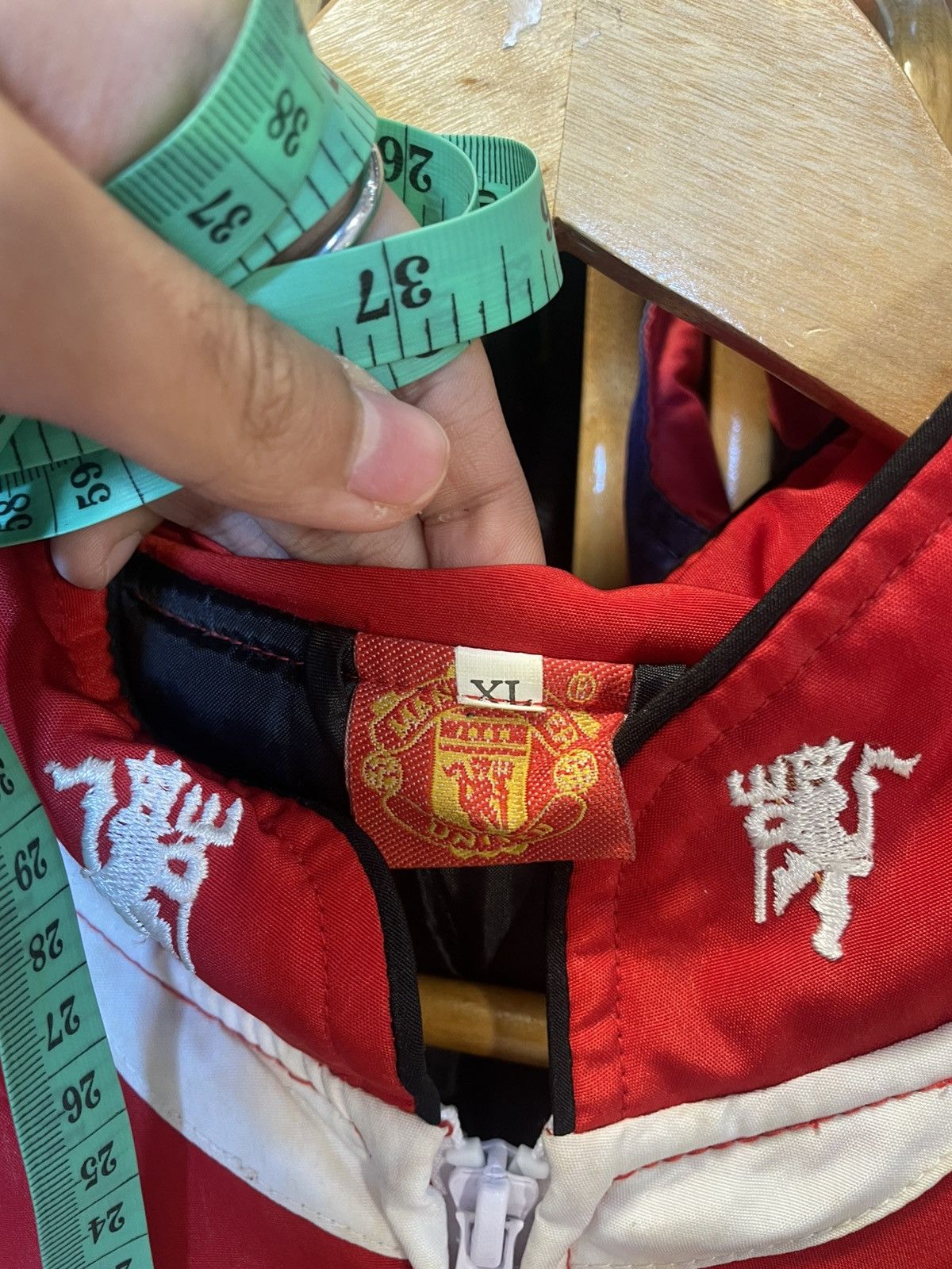 Other Y2K Manchester United Bomber Jacket Size US XXL / EU 58 / 5 - 4 Thumbnail