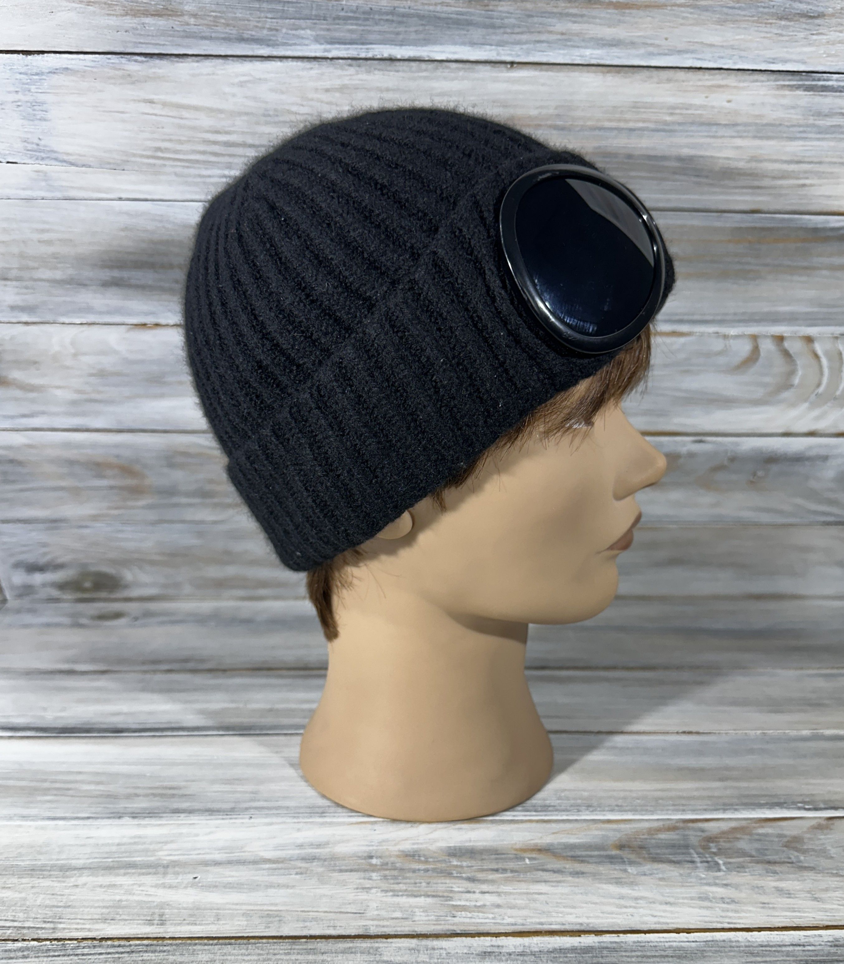 C.P. Company C.P. COMPANY Goggle Lens Wool Knitted BEANIE Hat MadeinItaly Size ONE SIZE - 21 Thumbnail