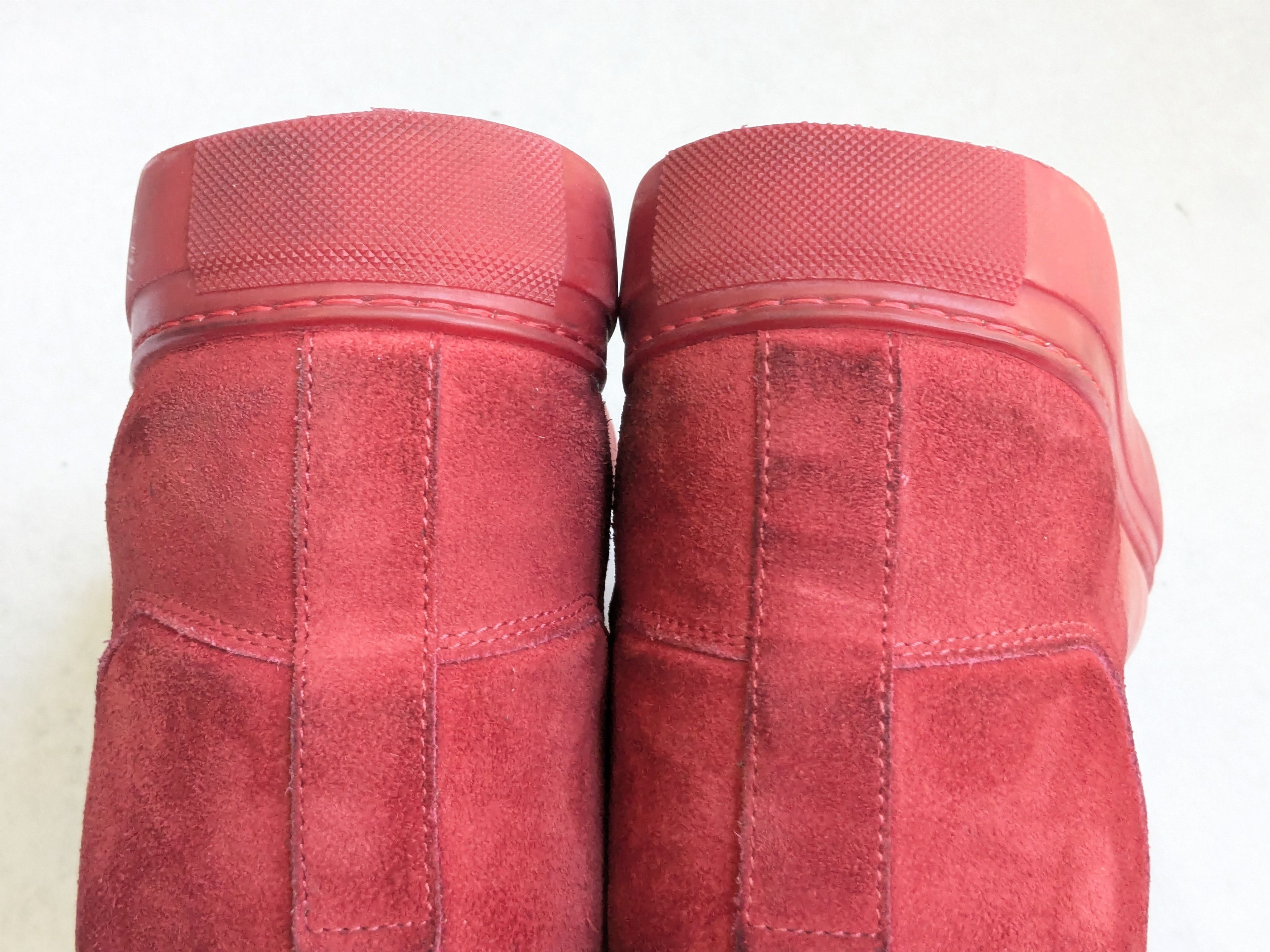 Balenciaga Balenciaga Arena Sneakers Red 10 High Tops Leather Size US 10 / EU 43 - 16 Thumbnail