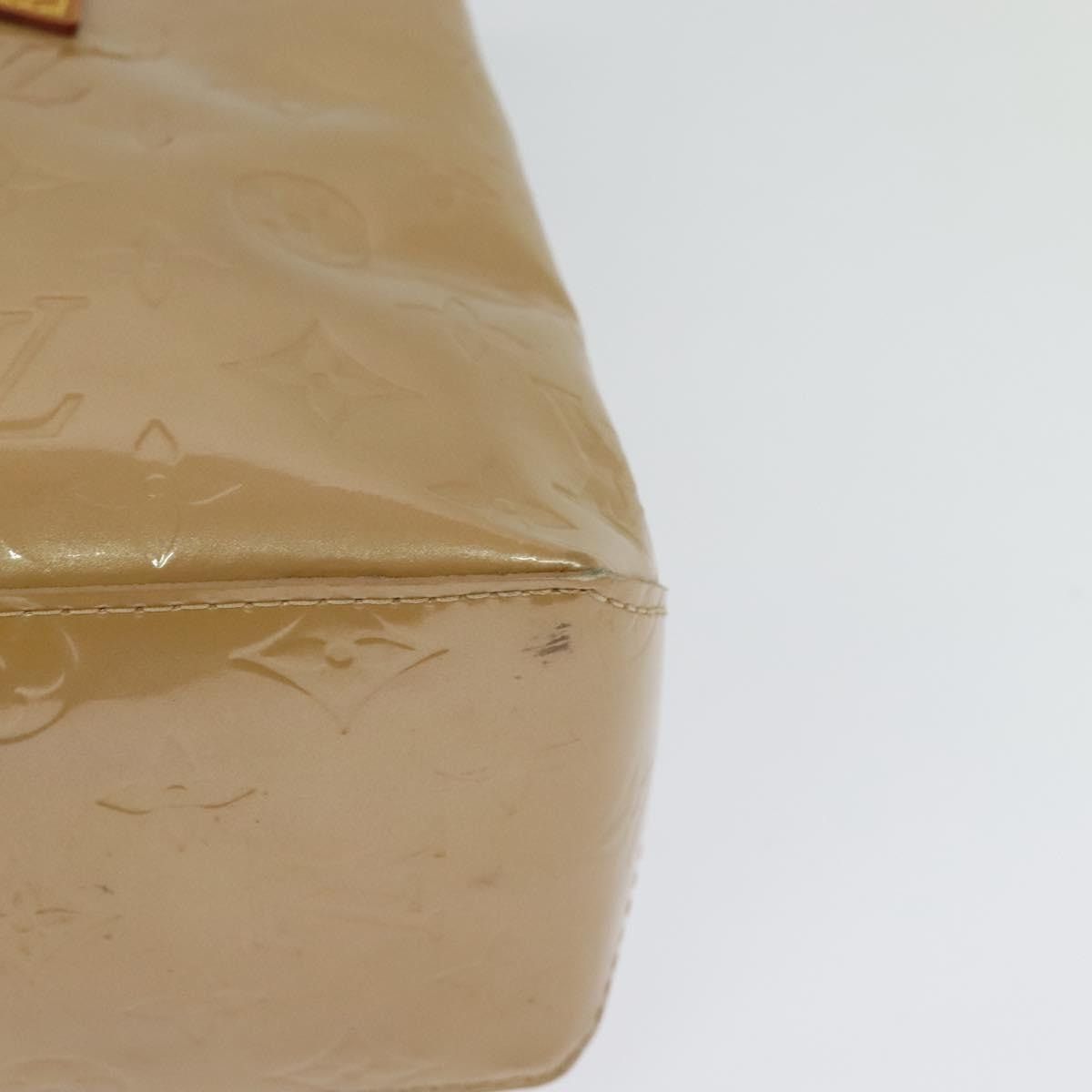 Louis Vuitton LOUIS VUITTON Monogram Vernis Reade PM Hand Bag Noisette Size ONE SIZE - 16 Thumbnail