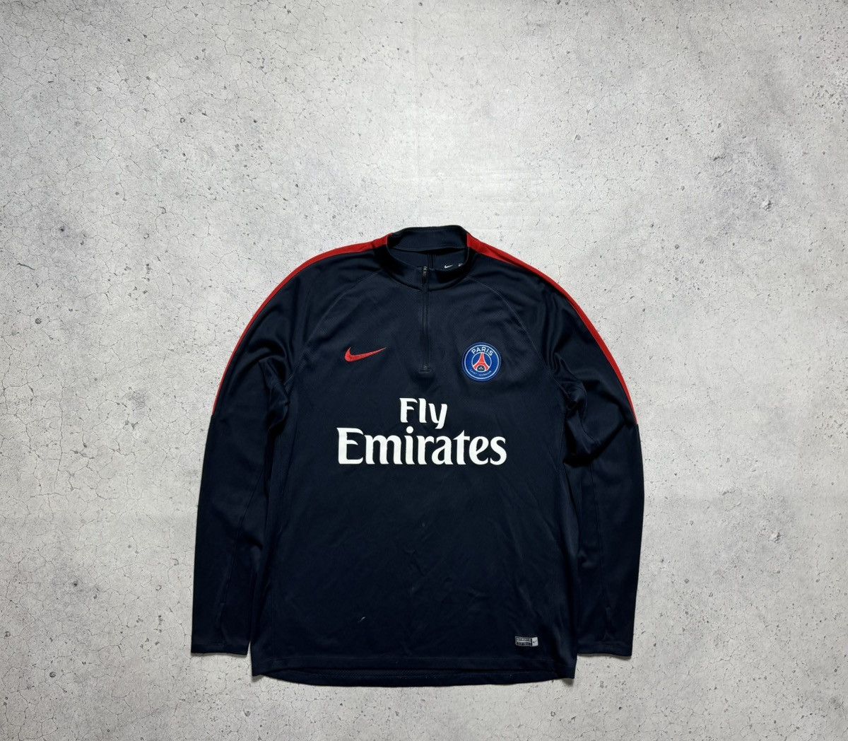 Nike Nike FC PSG Paris Saint Germain Football Track Sweatshirt Size US XL / EU 56 / 4 - 1 Thumbnail