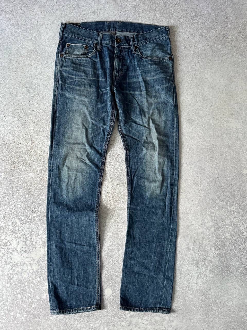 Edwin × Japanese Brand × Vintage Vintage Edwin Selvage Denim Tokyo Japanese Pants Y2K Rare Size US 33 - 4 Thumbnail