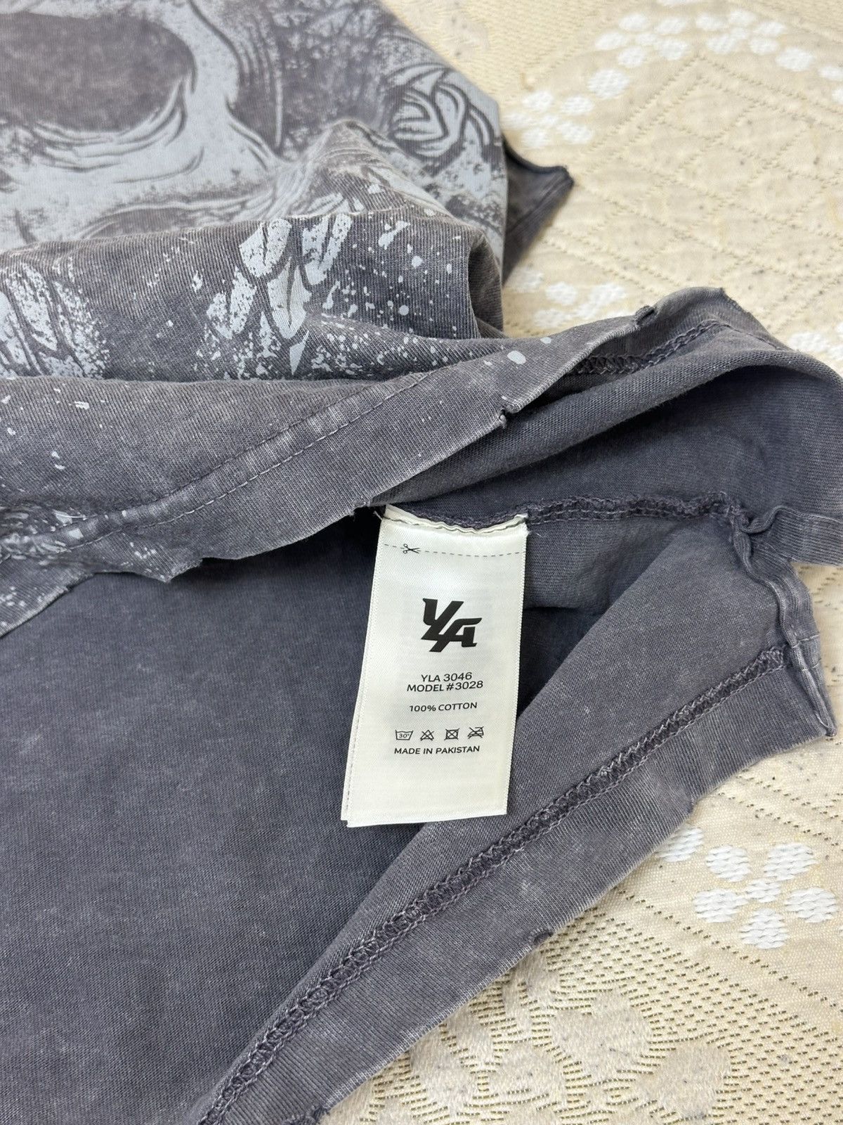 YoungLA 🔥 YoungLA Skull Logo Distressed Tank Top T Shirt Y2K USA Size US M / EU 48-50 / 2 - 5 Thumbnail