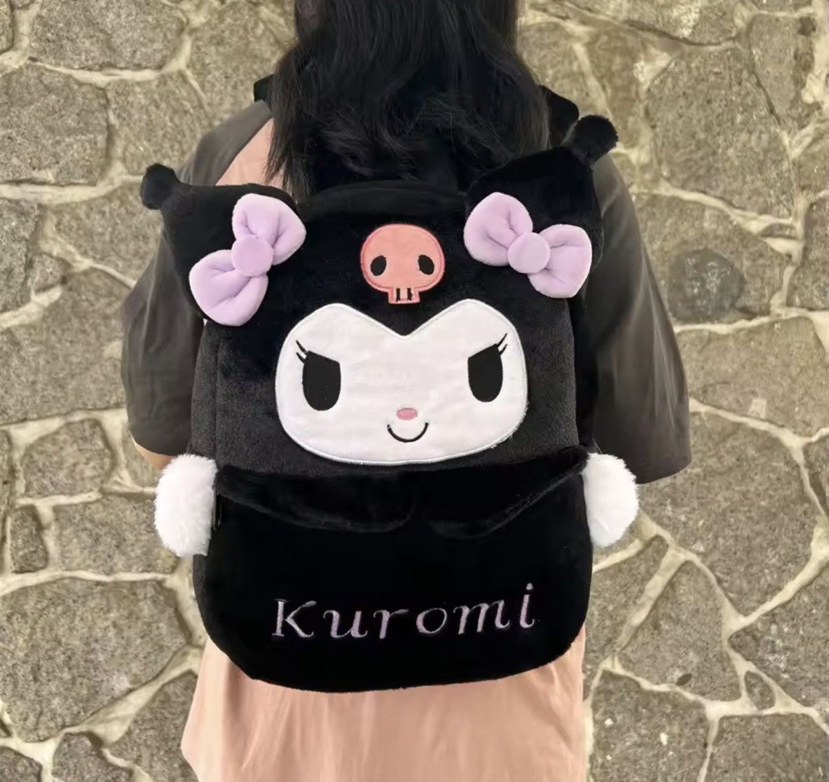Japanese Brand Backpack Kuromi Size ONE SIZE - 2 Thumbnail
