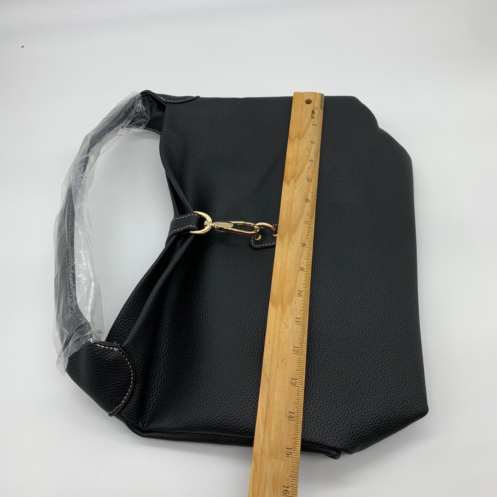Other Womens Handbag Black Tote Medium Purse Size ONE SIZE - 6 Thumbnail