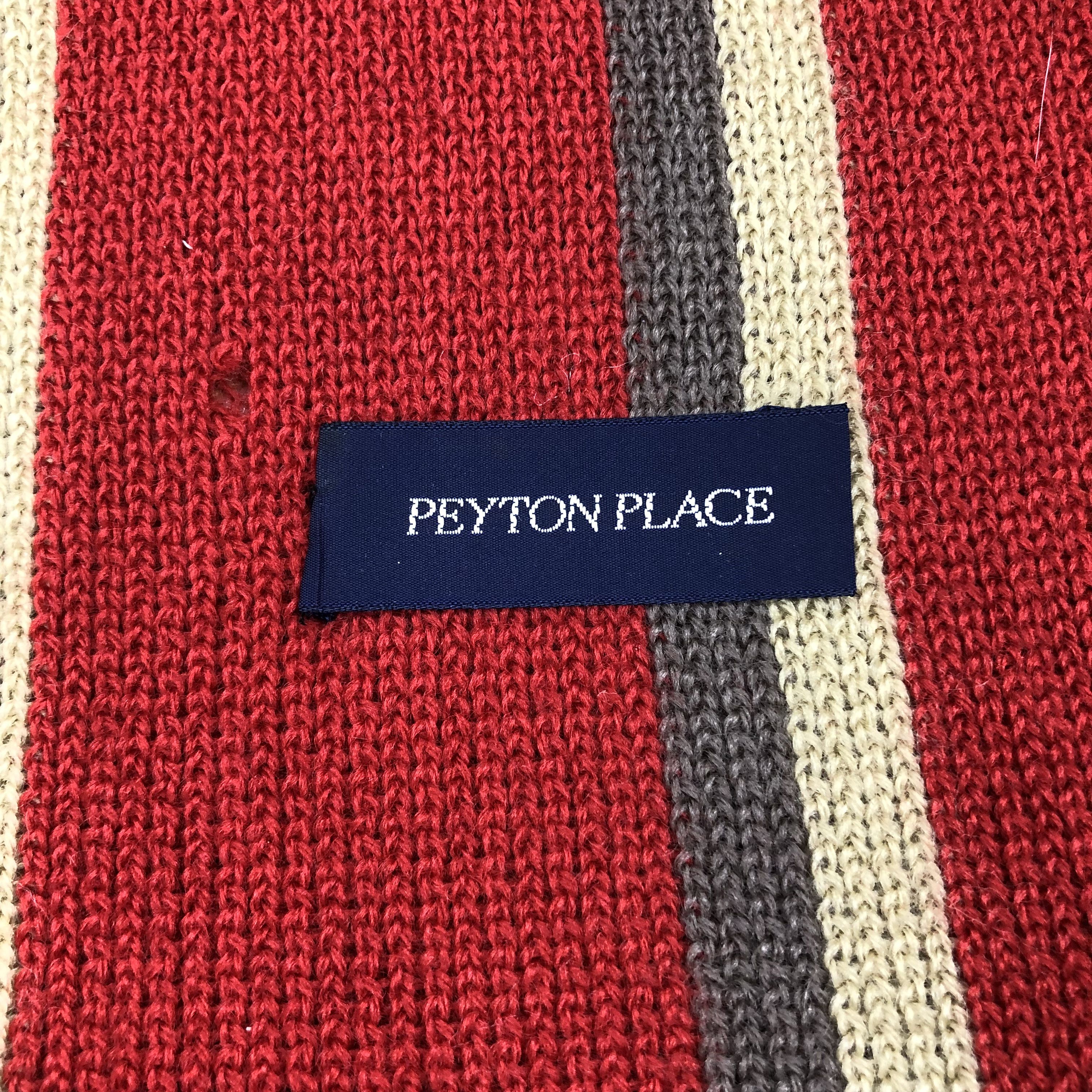 PPFM × Vintage Vintage Peyton Place PPFM Wool Scarf Muffler MF415 Size ONE SIZE - 4 Thumbnail