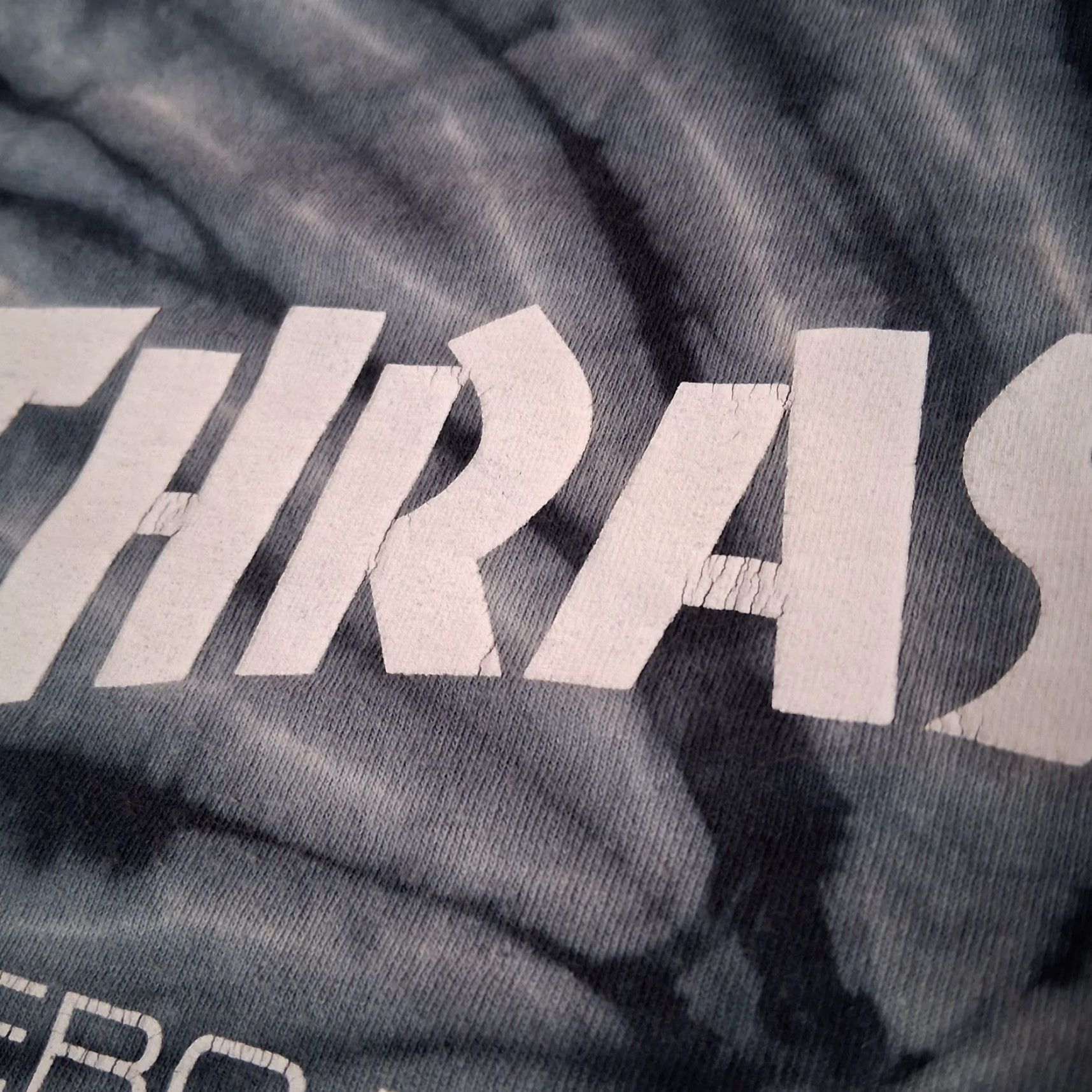 Thrasher Thrasher Shirt Men M Gray Tie Dye Short Sleeve Crew Neck Logo Graphic Skateboarding Magazine Thrasher Size US M / EU 48-50 / 2 - 7 Thumbnail