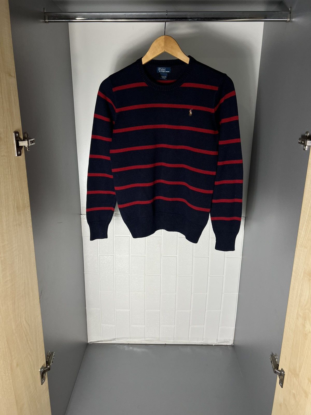Polo Ralph Lauren VINTAGE POLO RALPH LAUREN KNIT SWEATER DESIGNER RETRO 90s Size US XS / EU 42 / 0 - 6 Thumbnail