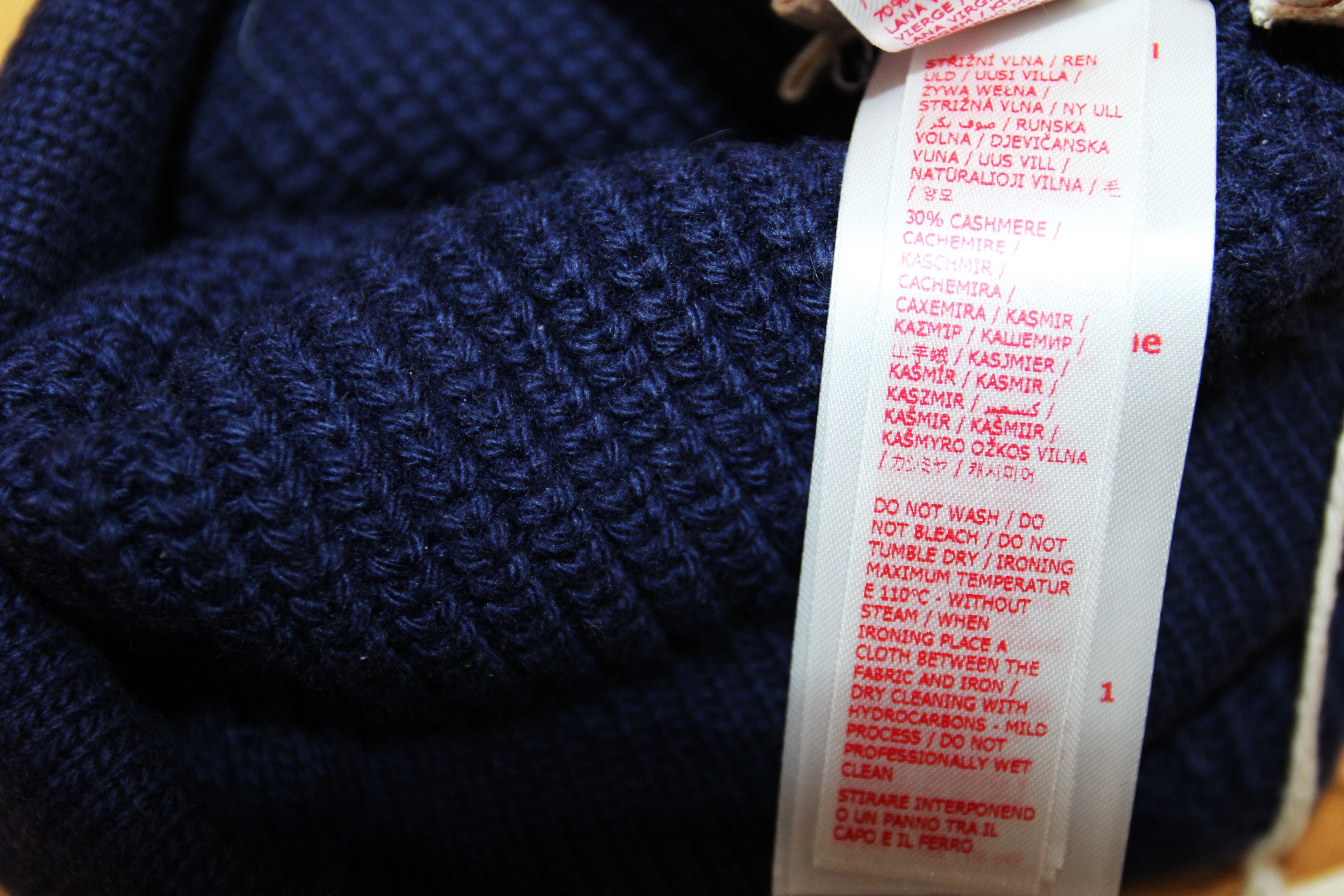Marni BNWT AW24 MARNI EMBROIDERY CUFF BEANIE NAVY M Size ONE SIZE - 6 Thumbnail