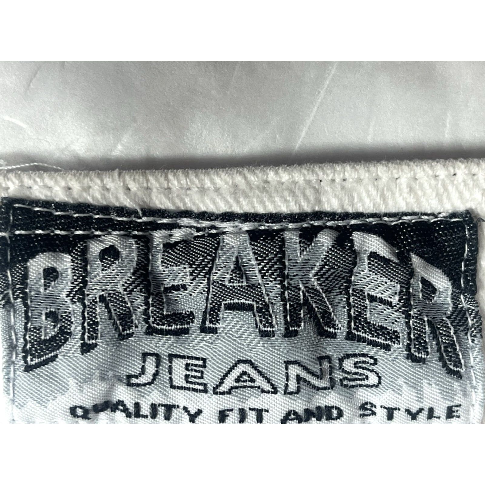 Vintage VINTAGE Breaker White Denim Shorts Lace Up Cotton 13/14 Women Size 34" / US 12 / IT 48 - 6 Thumbnail
