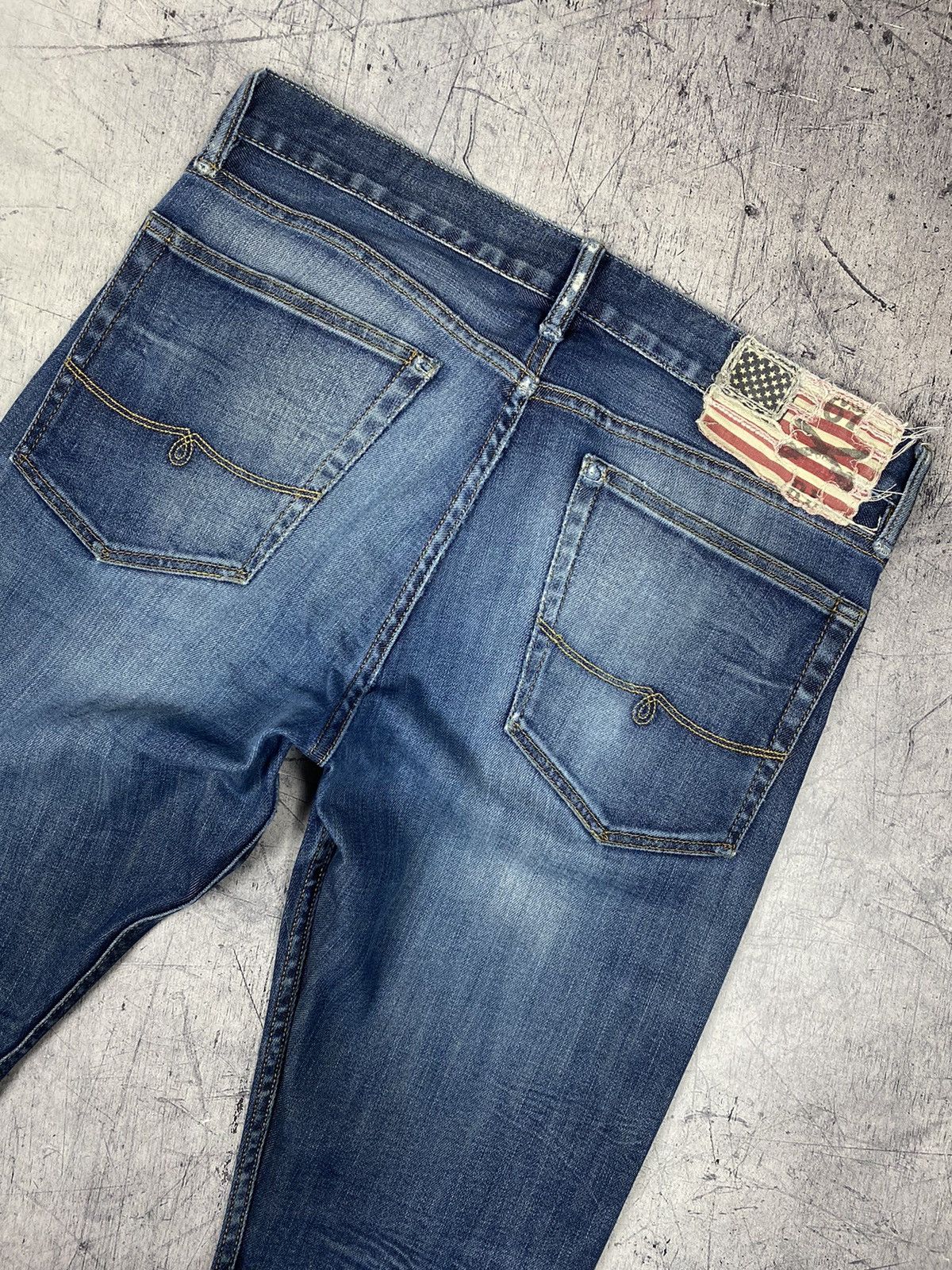 Polo Ralph Lauren × Vintage Vintage 00s Polo Ralph Lauren Distressed Denim Jeans Pants Size US 34 / EU 50 - 3 Thumbnail