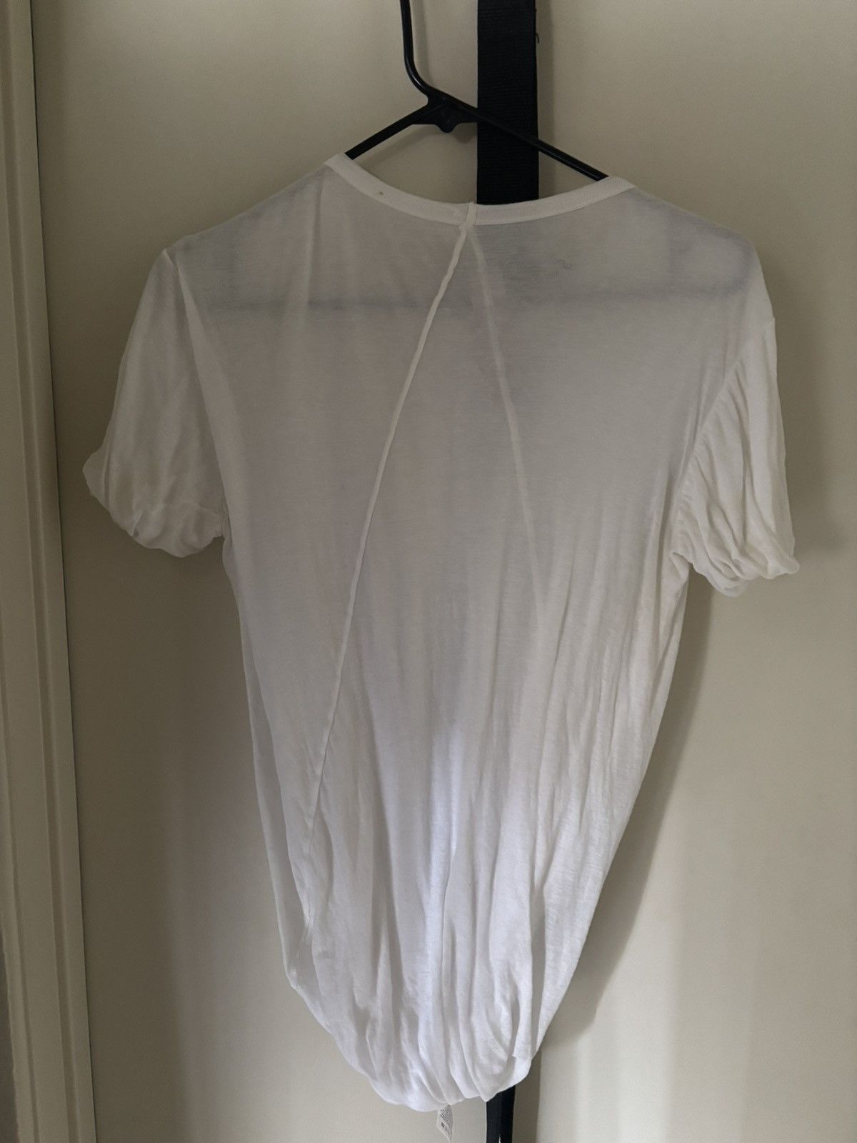 Rick Owens Double Layer short sleeve tee Size US M / EU 48-50 / 2 - 3 Thumbnail