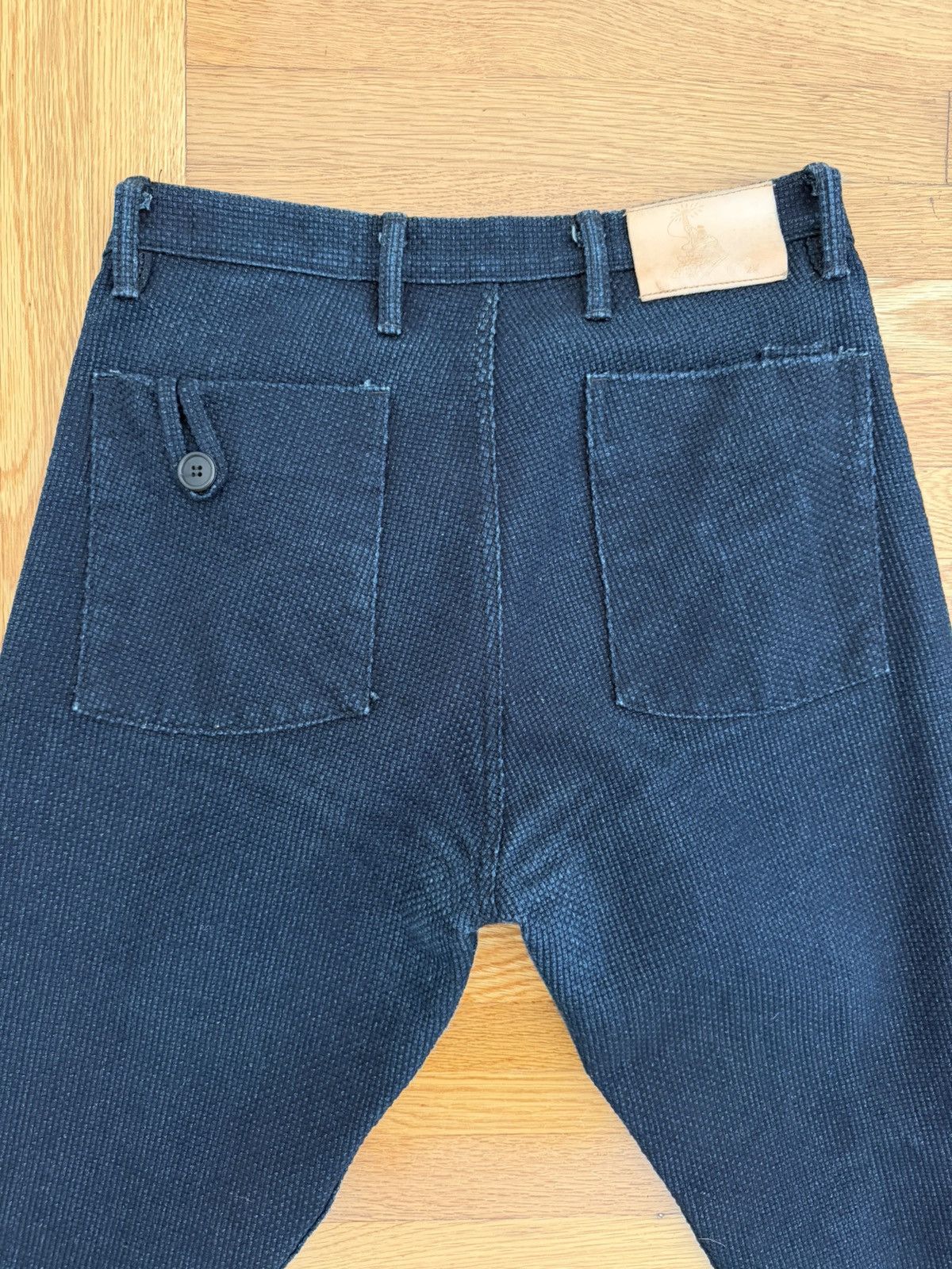 Rogue Territory Indigo Sashiko Work Trousers 33