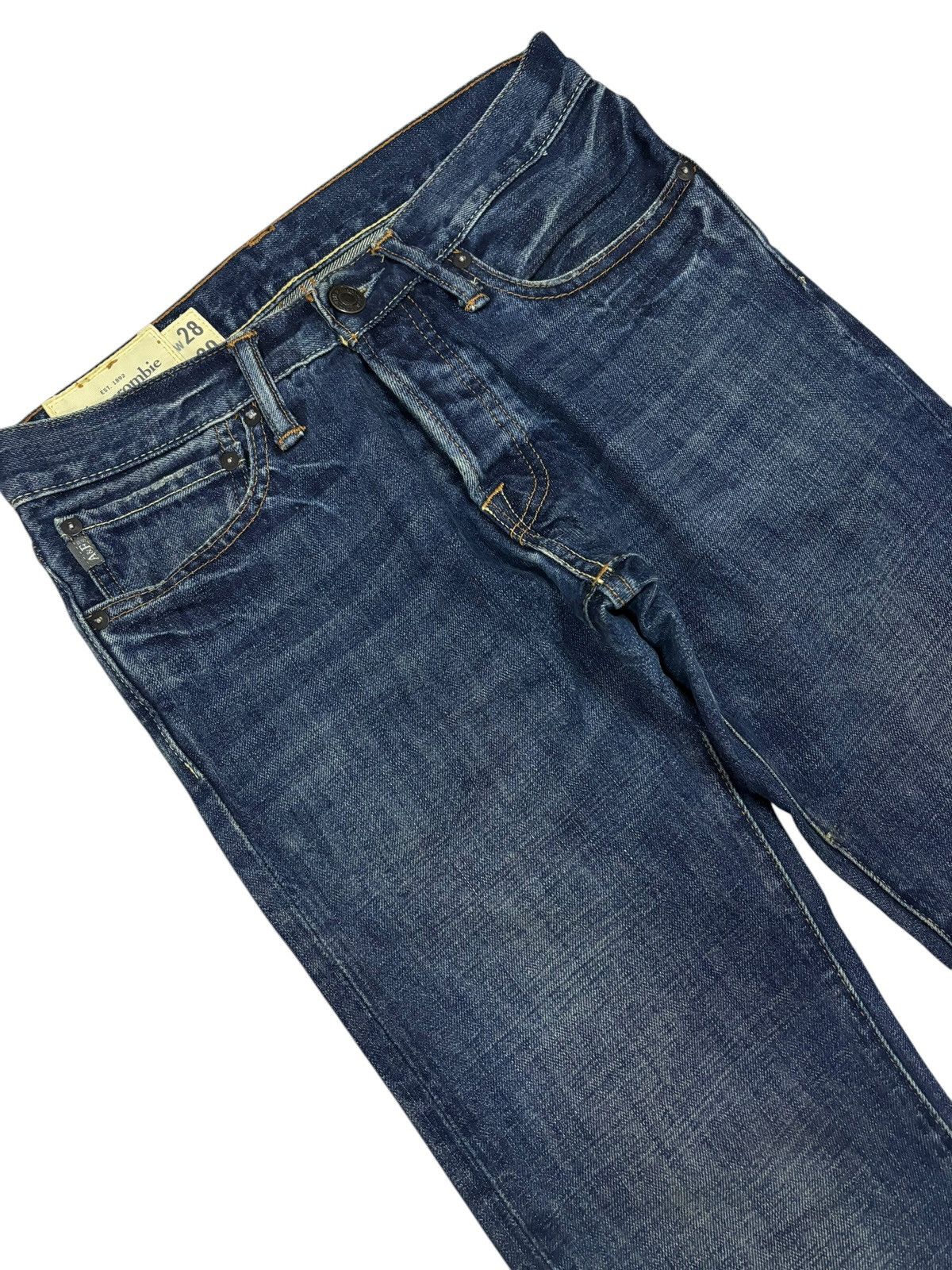 Abercrombie & Fitch × Vintage Vintage Abercrombie & Fitch Faded Jeans Size US 30 / EU 46 - 3 Thumbnail