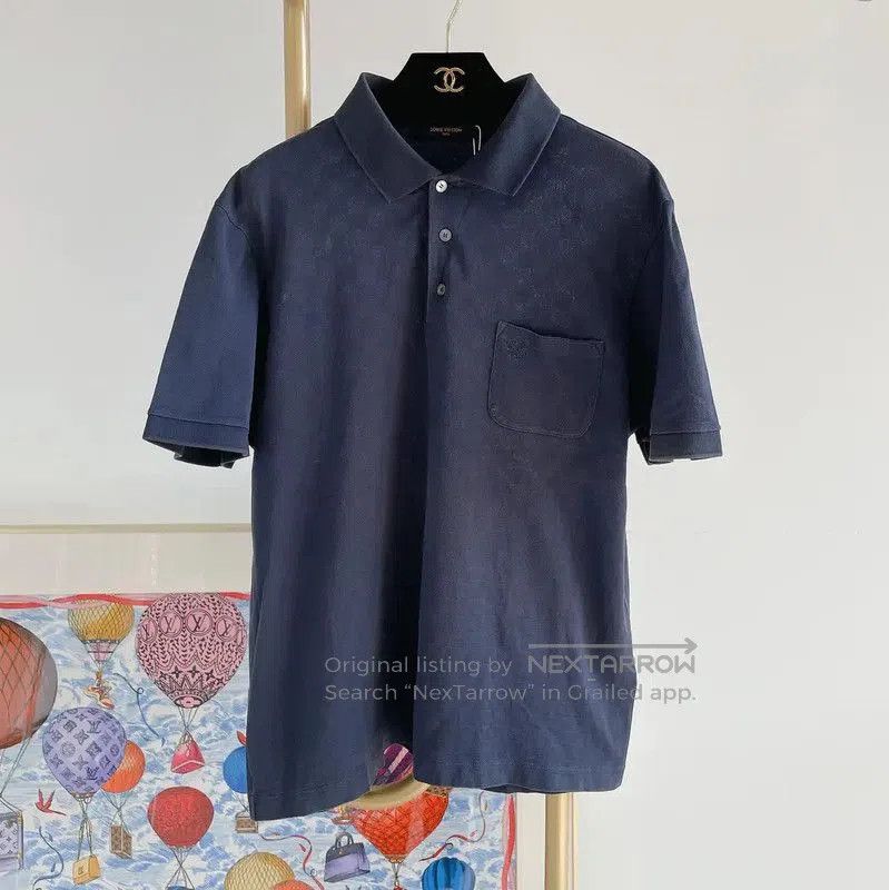 Louis Vuitton Louis Vuitton Summer Navy Cotton T. Size XL / US 12-14 / IT 48-50 - 1 Thumbnail