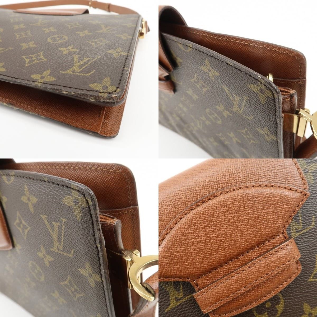 Louis Vuitton Louis Vuitton Monogram Courcelles Shoulder Bag Size ONE SIZE - 6 Thumbnail
