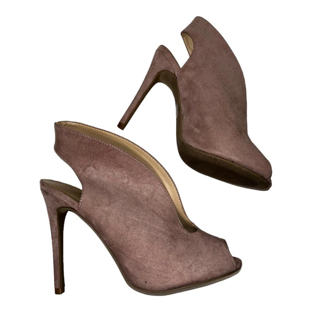 Designer Wild Diva l Faux Suede Rose Heels Size 9 Size US 9 / IT 39 - 7 Thumbnail