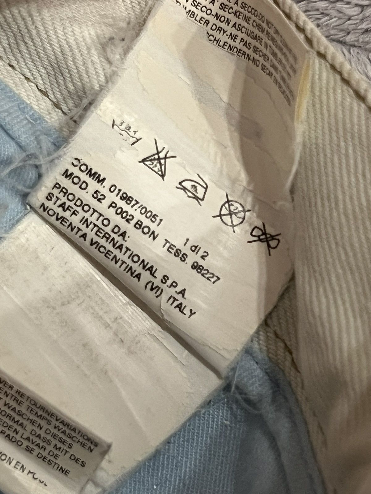 Rick Owens Drkshdw Sold-Rick owens pre 2006 dirty wash jeans Size US 31 - 5 Thumbnail