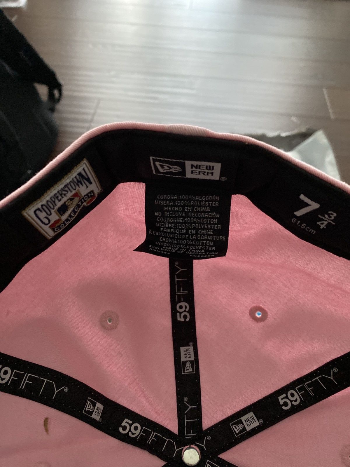 Hat Club × New Era Hat Club Rockies New Era Pink/Black 7 3/4 Fitted - BRAND NEW Size ONE SIZE - 4 Thumbnail