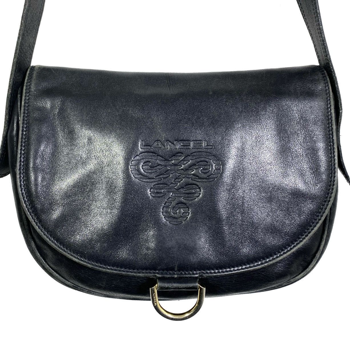 Lancel Sac À Main Bandoulière Cuir Noir Vintage Lancel Size ONE SIZE - 3 Thumbnail