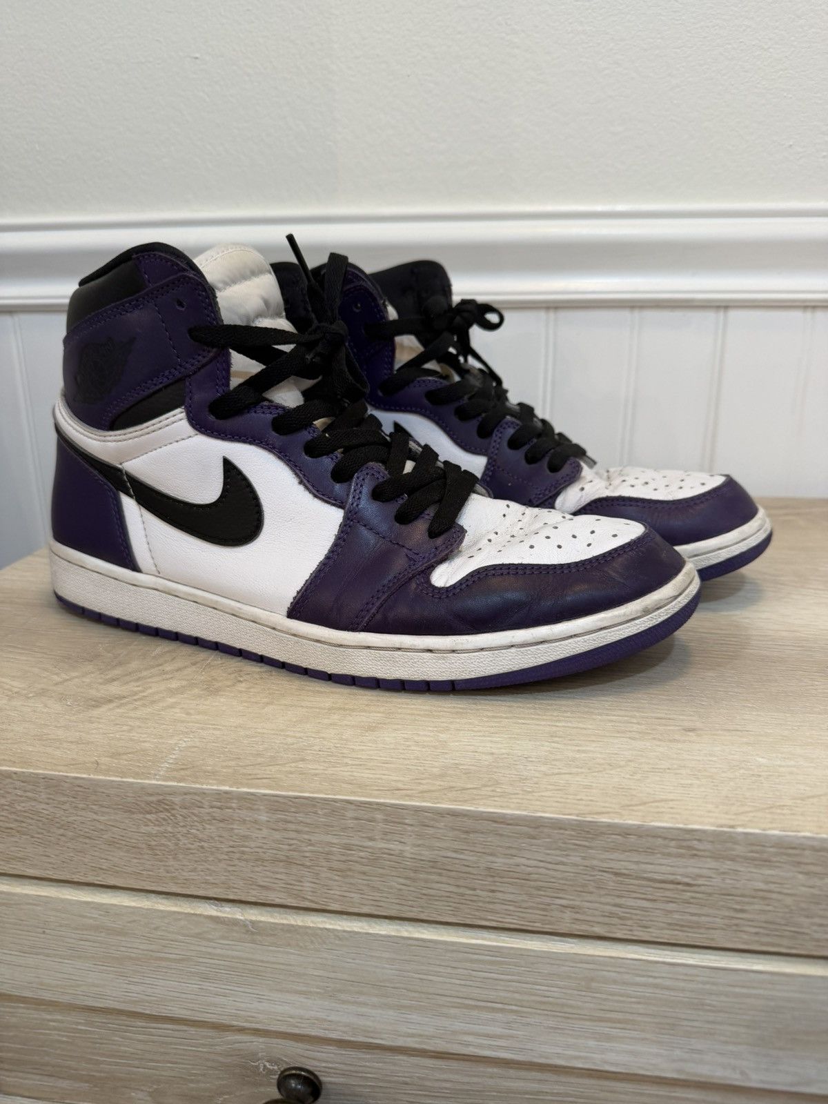 Jordan Brand Jordan 1 high court purple Size US 11 / EU 44 - 1 Thumbnail