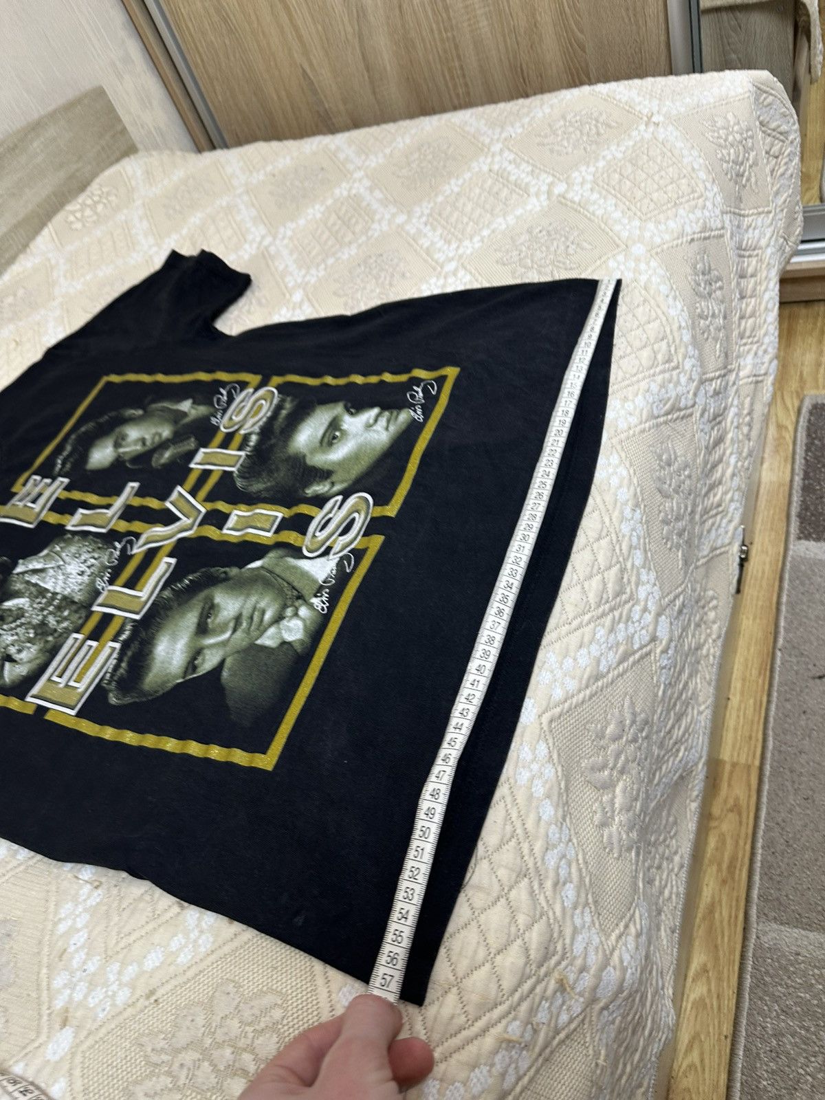 Band Tees 🔥 Elvis Presley Double Side Logo T Shirt Rock Tees Vintage Size US L / EU 52-54 / 3 - 9 Thumbnail