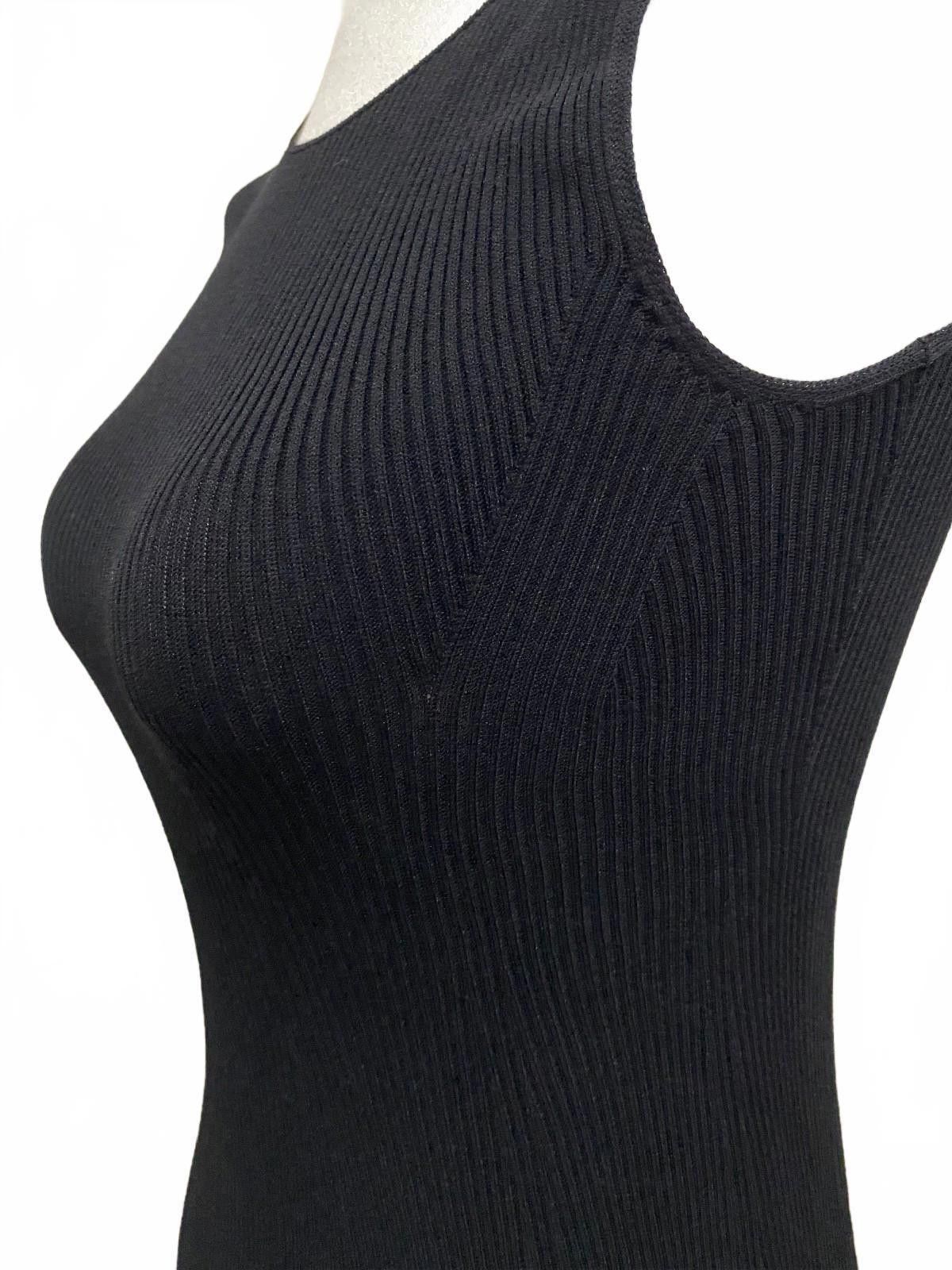 Uniqlo MAME KUROGOUCHI x UNIQLO Knit Midi Dress in Black (X-SMALL) Size XS / US 0-2 / IT 36-38 - 6 Thumbnail