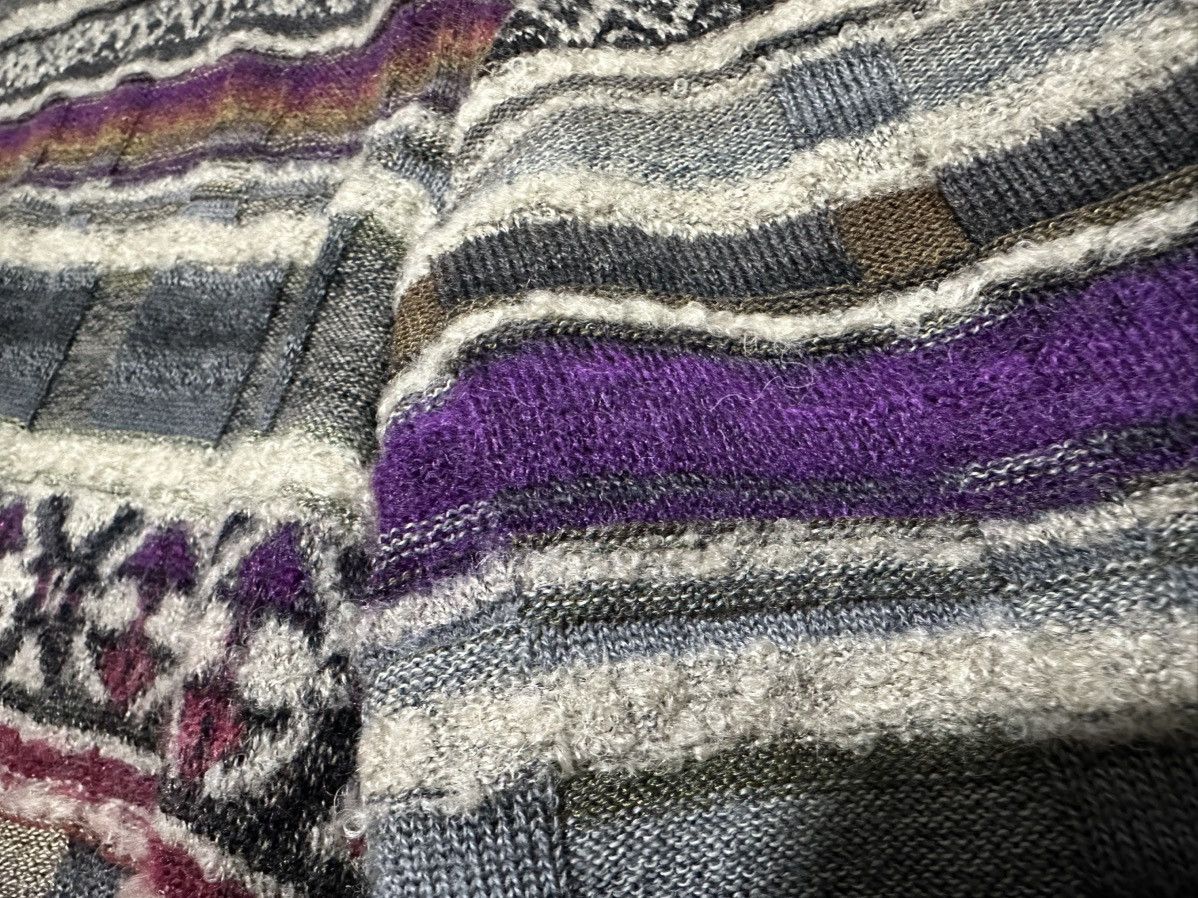 Japanese Brand 🔥Rare Vintage M.&Kyoko Fair Isle Knit Sweater Turtleneck Size US S / EU 44-46 / 1 - 11 Thumbnail