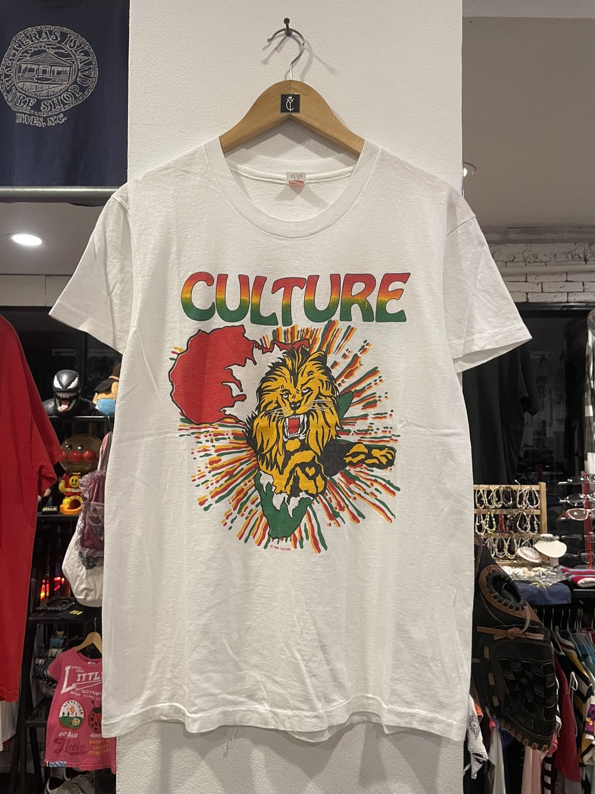 Band Tees Vintage 1990 Culture T-Shirt Size US L / EU 52-54 / 3 - 1 Thumbnail