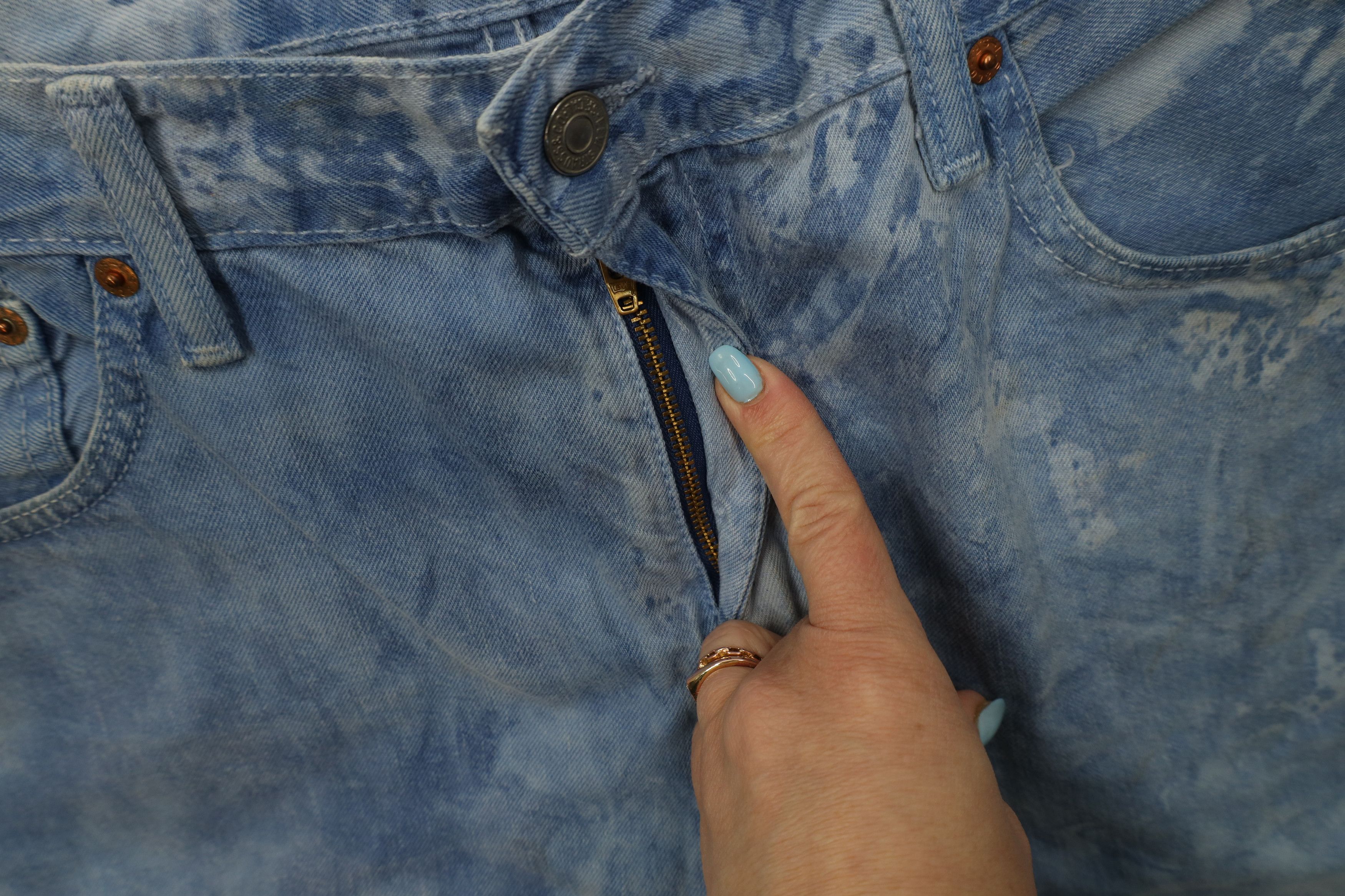 Levi's Vintage Y2K Levis 511 Off Acid Wash Denim Jean Shorts Jorts Size US 38 / EU 54 - 8 Thumbnail
