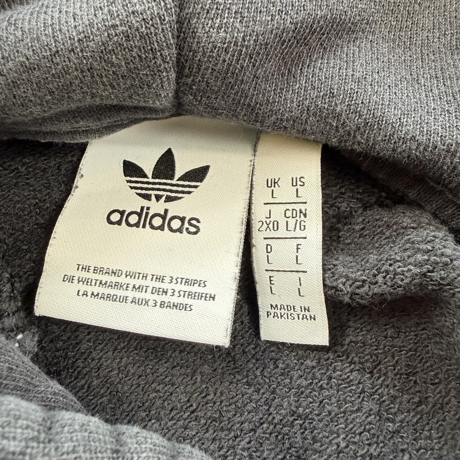 Adidas Adidas Originals Trefoil Logo Hoodie Pullover Sweatshirt L Size US L / EU 52-54 / 3 - 3 Thumbnail