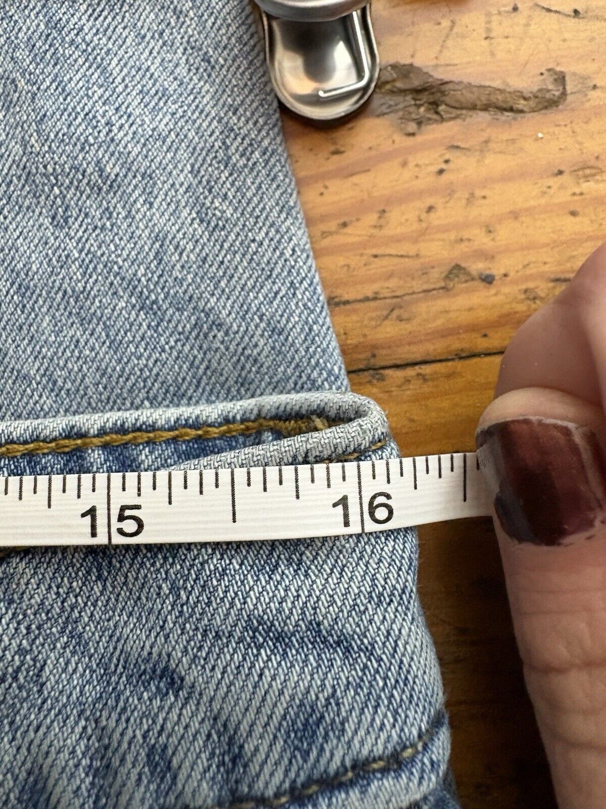 Abercrombie & Fitch Abercrombie & Fitch Distressed Slim 32x34 Jeans Size US 32 / EU 48 - 11 Thumbnail