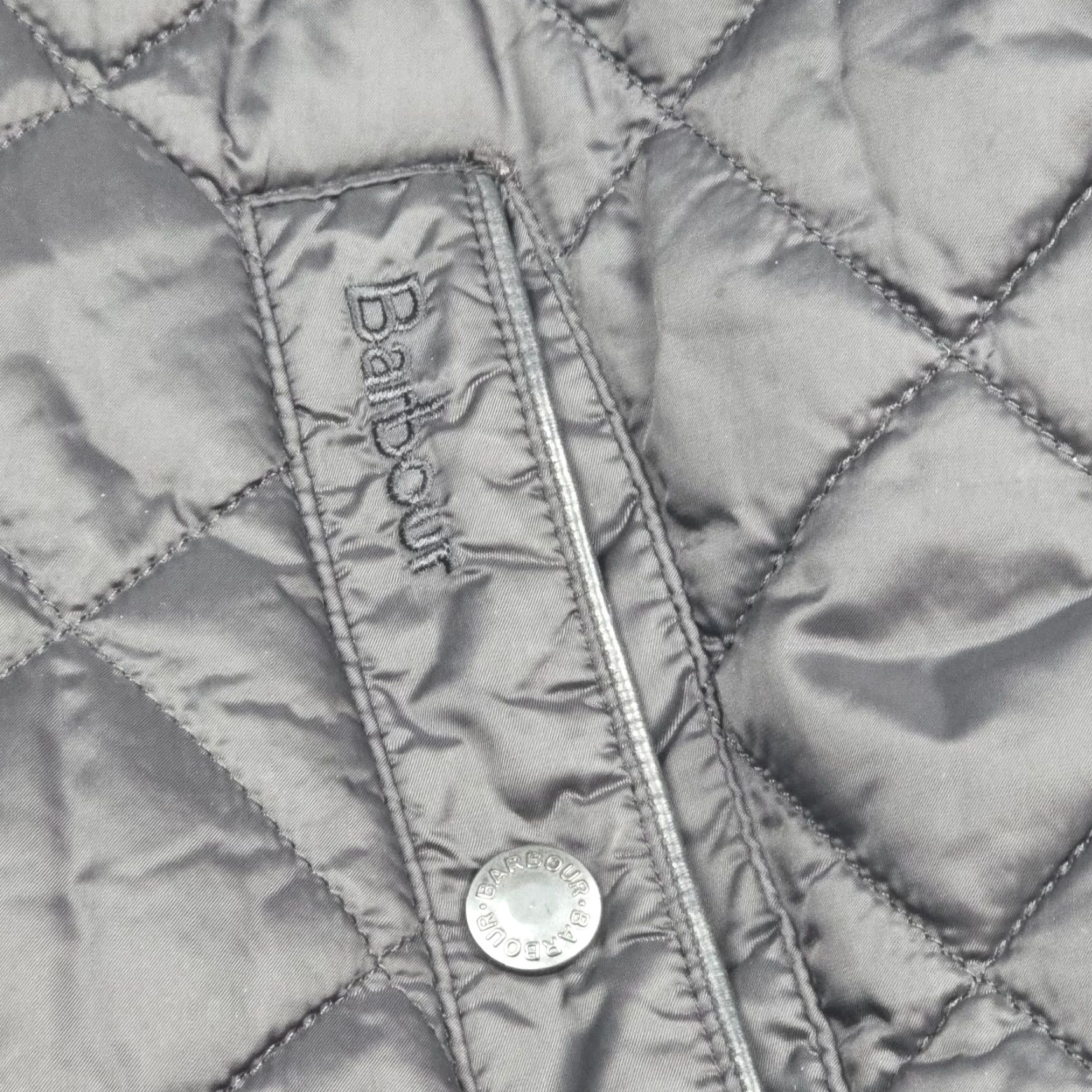 Barbour Barbour Edderton Bomber Jacket Men's XXL Black Lightweight Quilted Snap Size US XXL / EU 58 / 5 - 6 Thumbnail