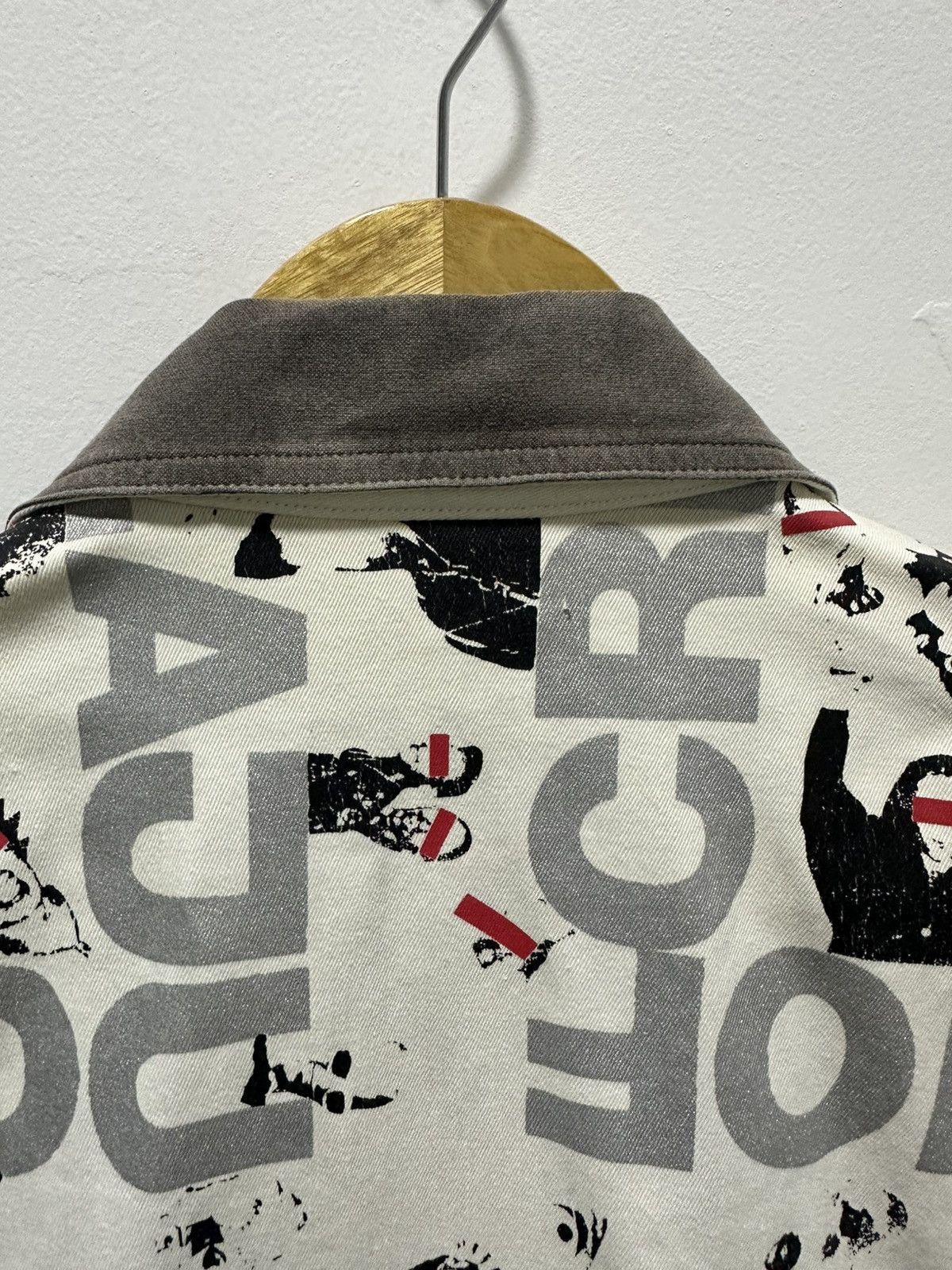Designer × Japanese Brand Arrston Volaju Kohshin Satoh Pop Art Double Collar Jacket Size US M / EU 48-50 / 2 - 14 Thumbnail