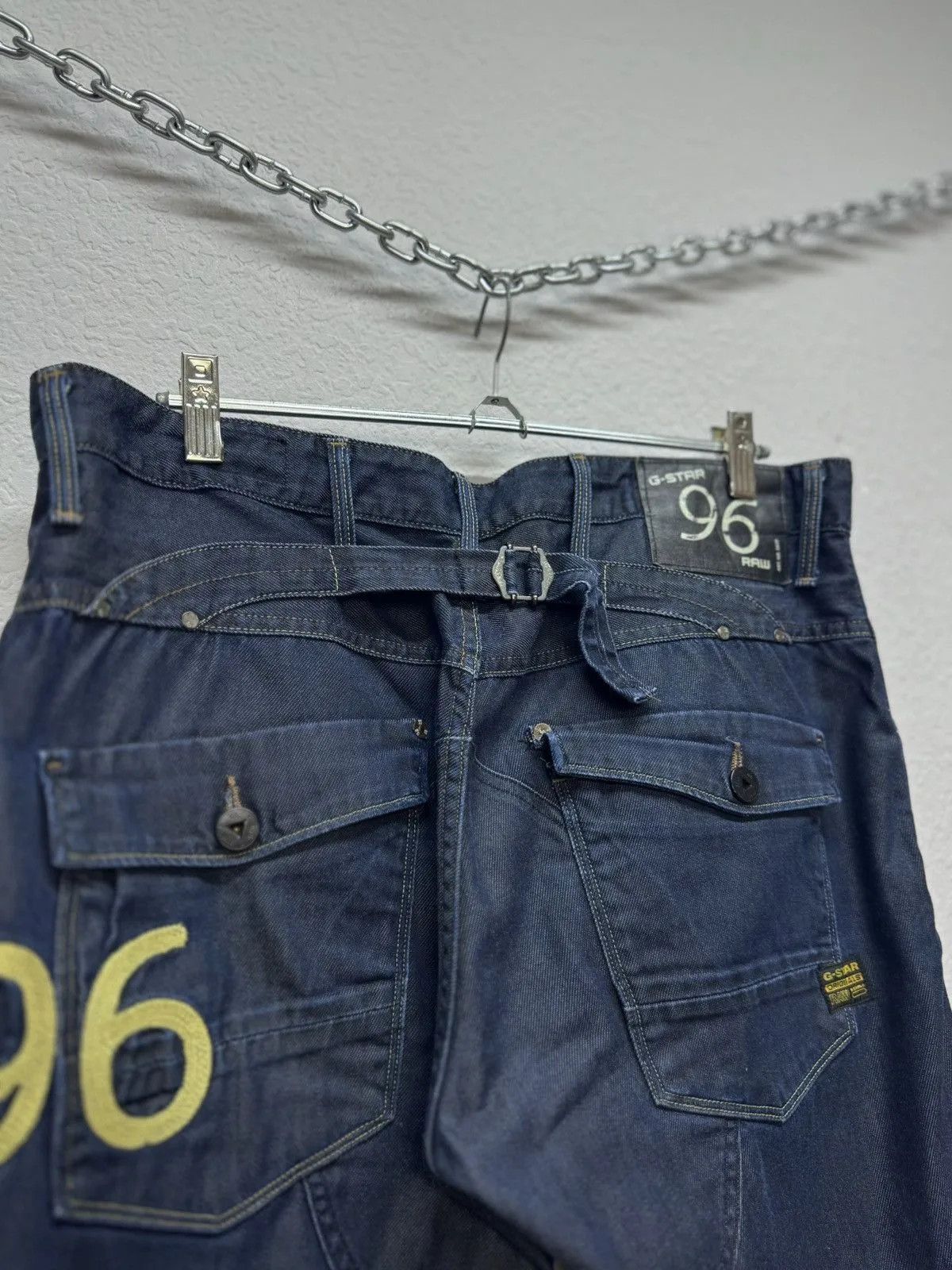 G-Star Vintage G-star Opium Cargo Avantgarde Bontage Baggy Pants Size US 36 / EU 52 - 17 Thumbnail