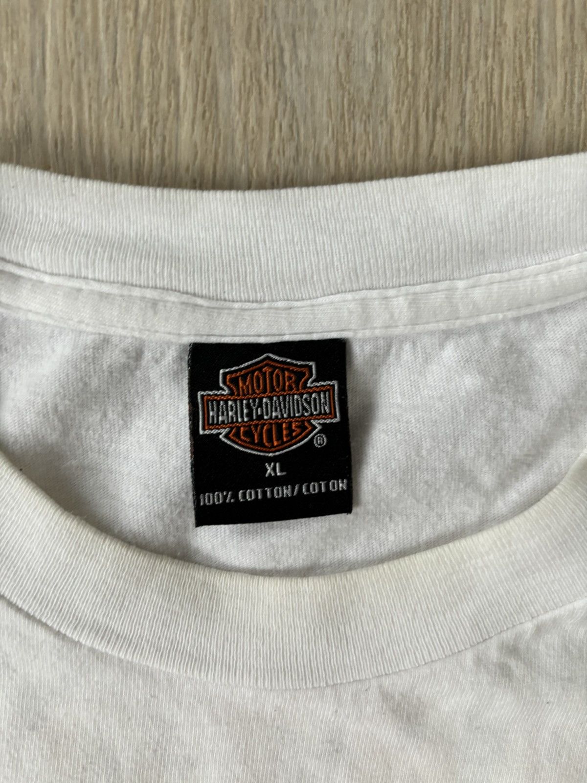Harley Davidson × Vintage Vintage Harley Davidson t shirt 90s Size US XL / EU 56 / 4 - 5 Thumbnail