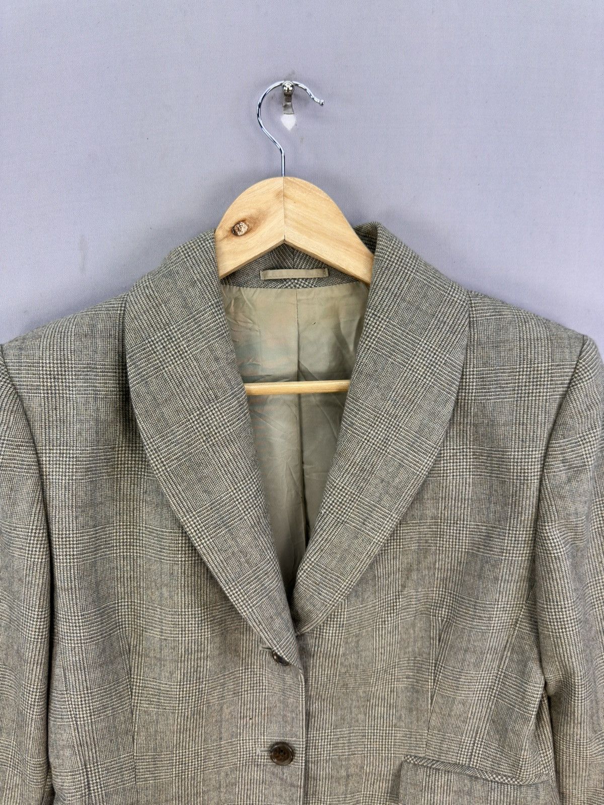 Margaret Howell Margaret Howell England Houndstooth Coat Jacket Size S / US 4 / IT 40 - 7 Thumbnail