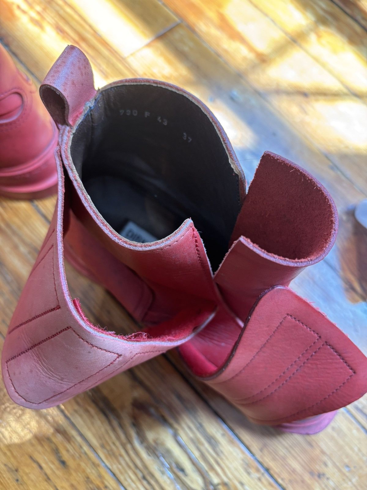 Dirk Bikkembergs DIRK BIKKEMBERGS BOOTS W 2 VELCRO STRAPS Size US 7 / IT 37 - 8 Thumbnail
