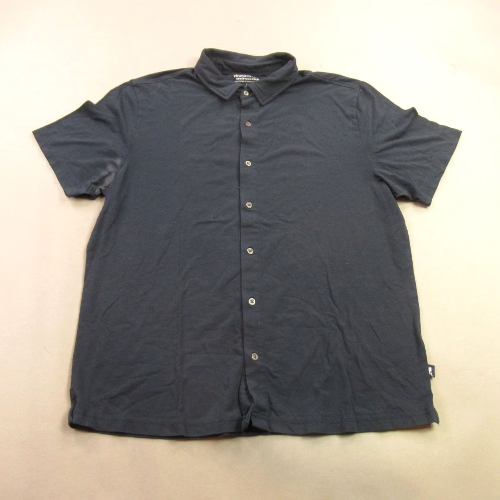Vineyard Vines VINEYARD VINES Shirt Mens Large Short Sleeve Button Front Blue Casual Size US L / EU 52-54 / 3 - 2 Thumbnail