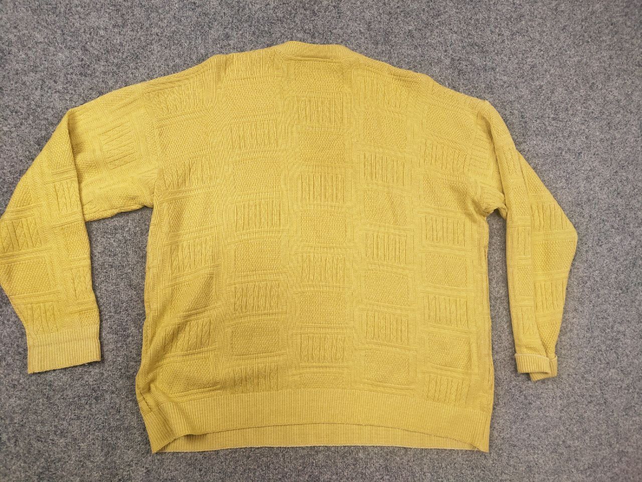 Lacoste Vintage 80's Lacoste France textured knit sweater V neck Size US XL / EU 56 / 4 - 10 Thumbnail